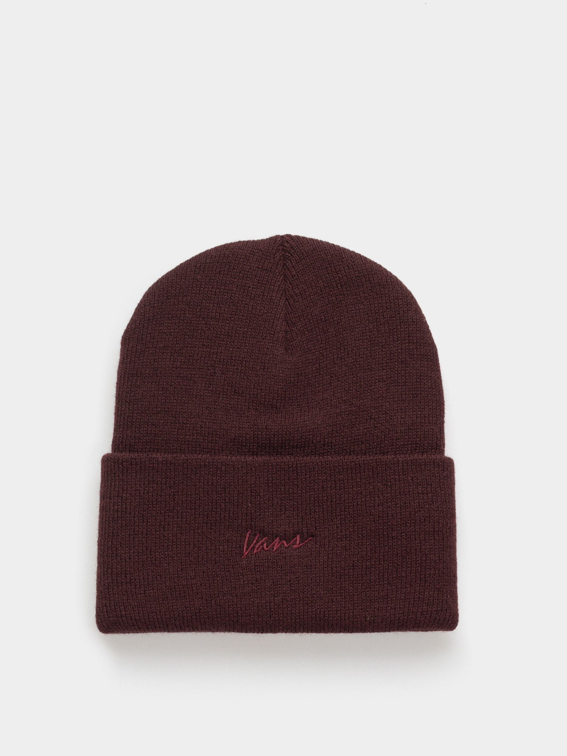 Čiapka Vans Classic Script Tall Cuff (dark port)