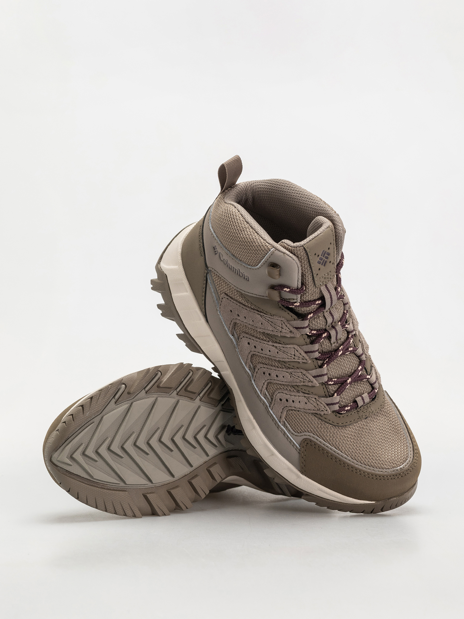 Topánky Columbia Strata Trail Mid WP Wmn (kettle/blush rose)