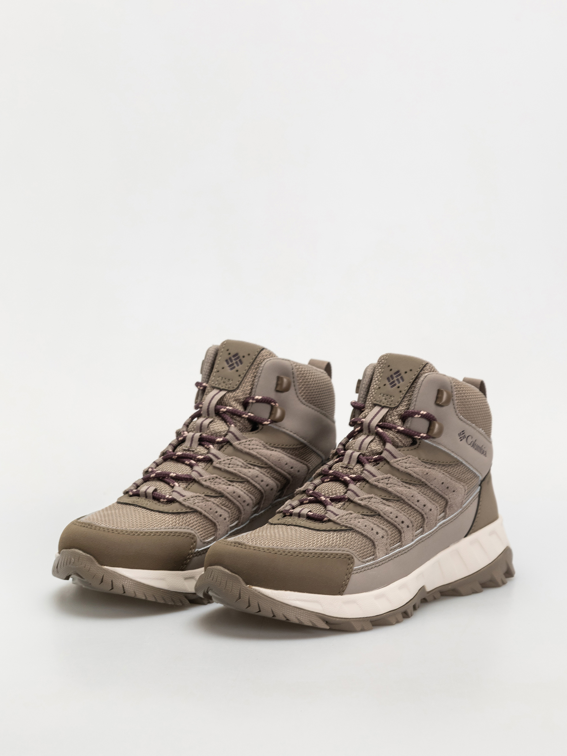 Topánky Columbia Strata Trail Mid WP Wmn (kettle/blush rose)