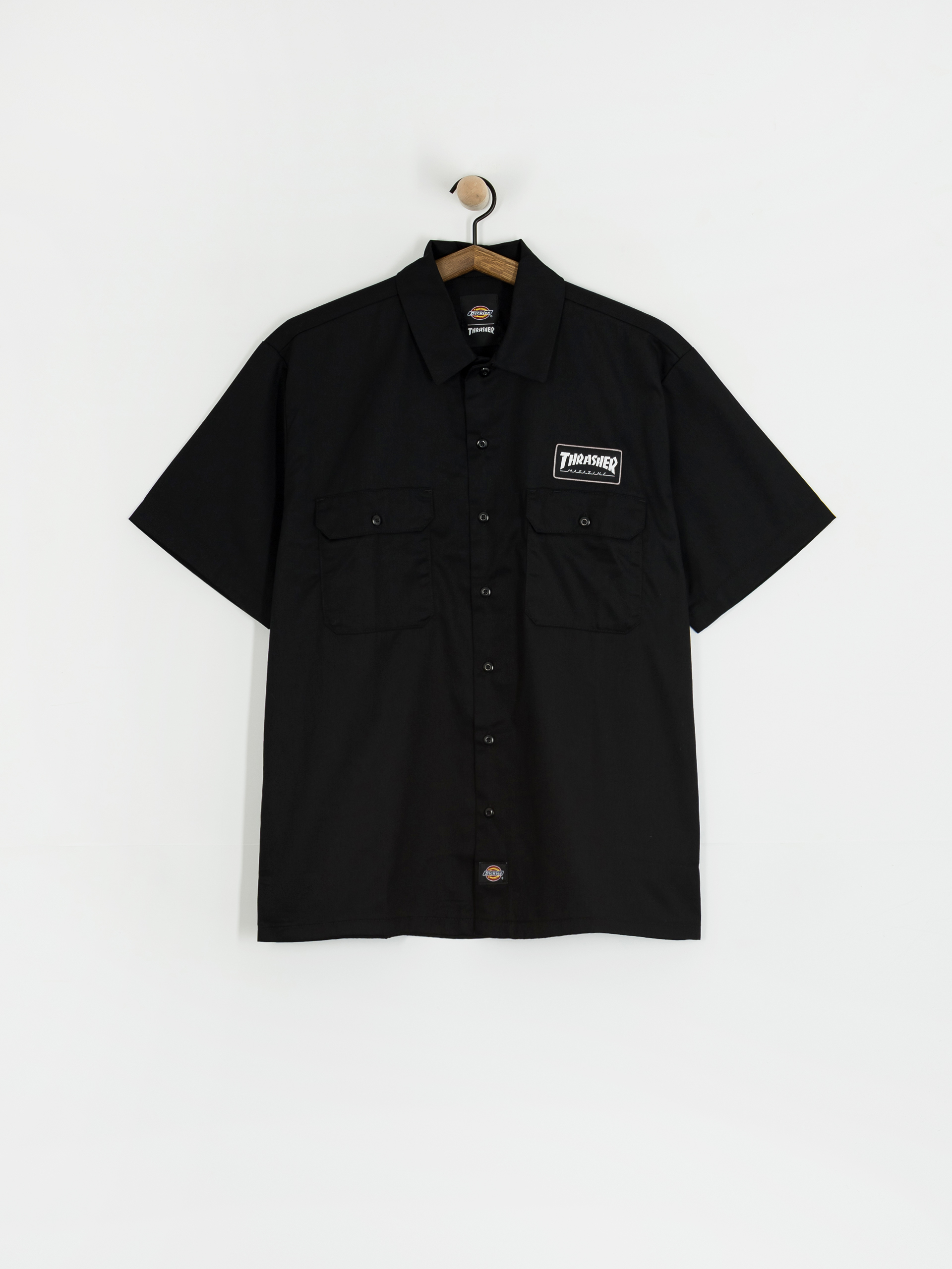 Košeľa Dickies x Thrasher Work (black)