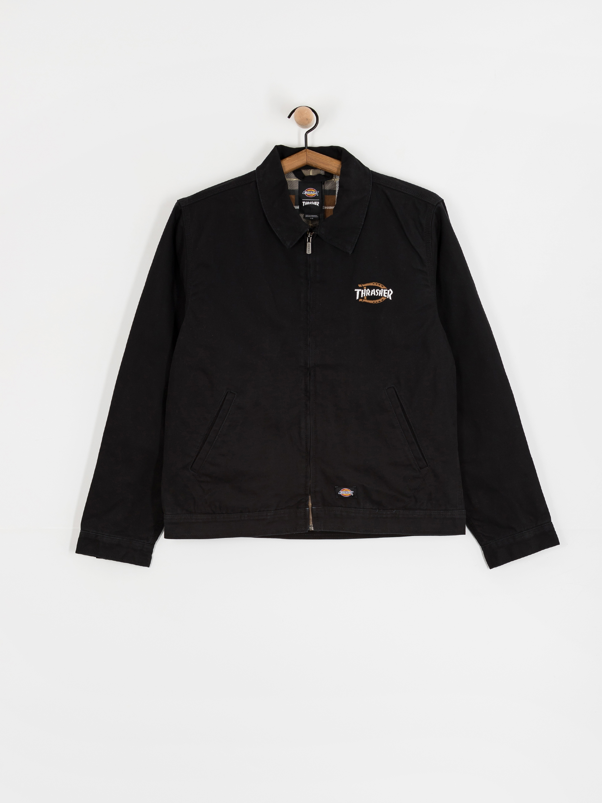 Bunda Dickies x Thrasher Jacket (black)