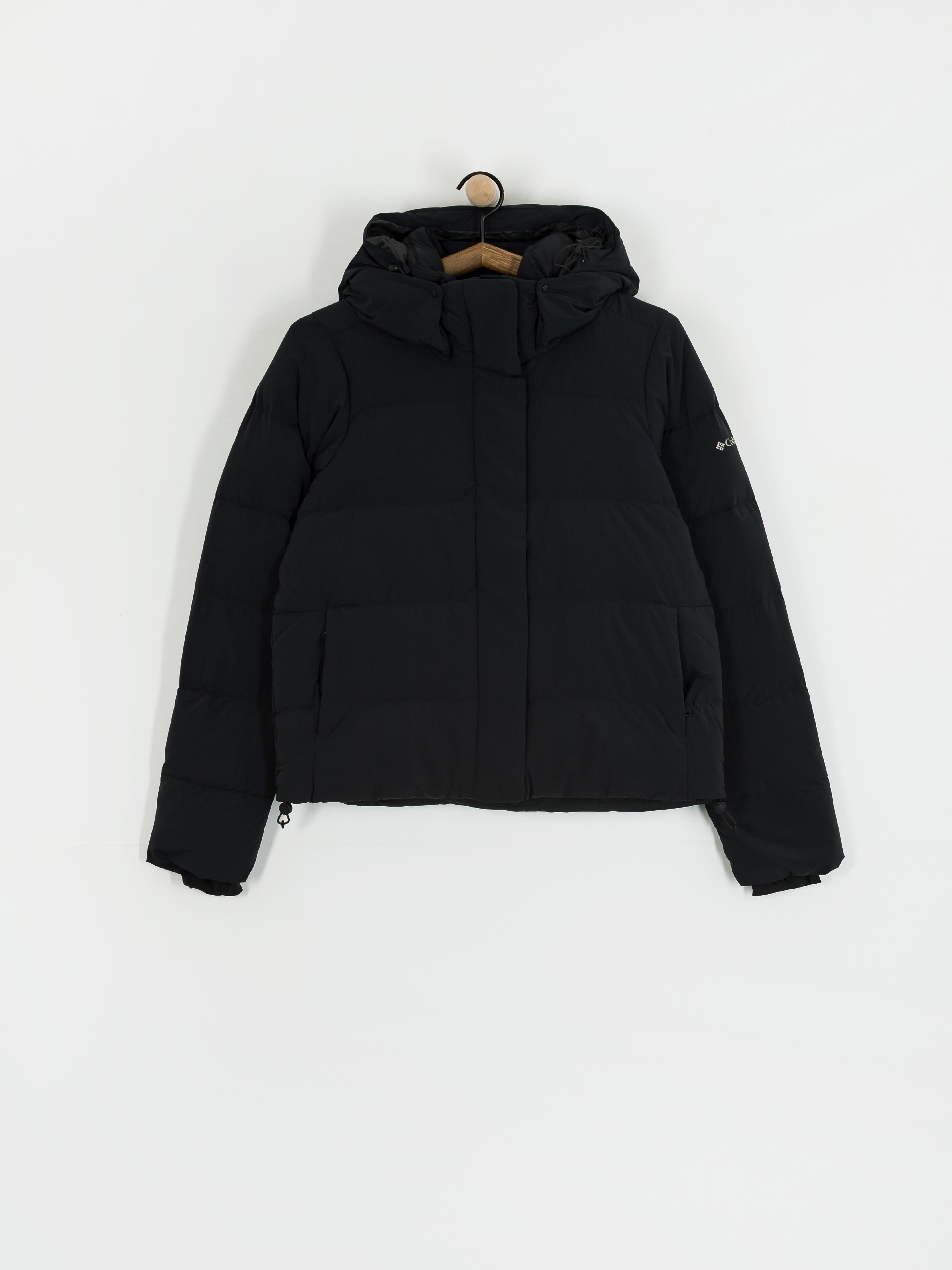Bunda Columbia Amaze Puff Hooded Wmn (black)