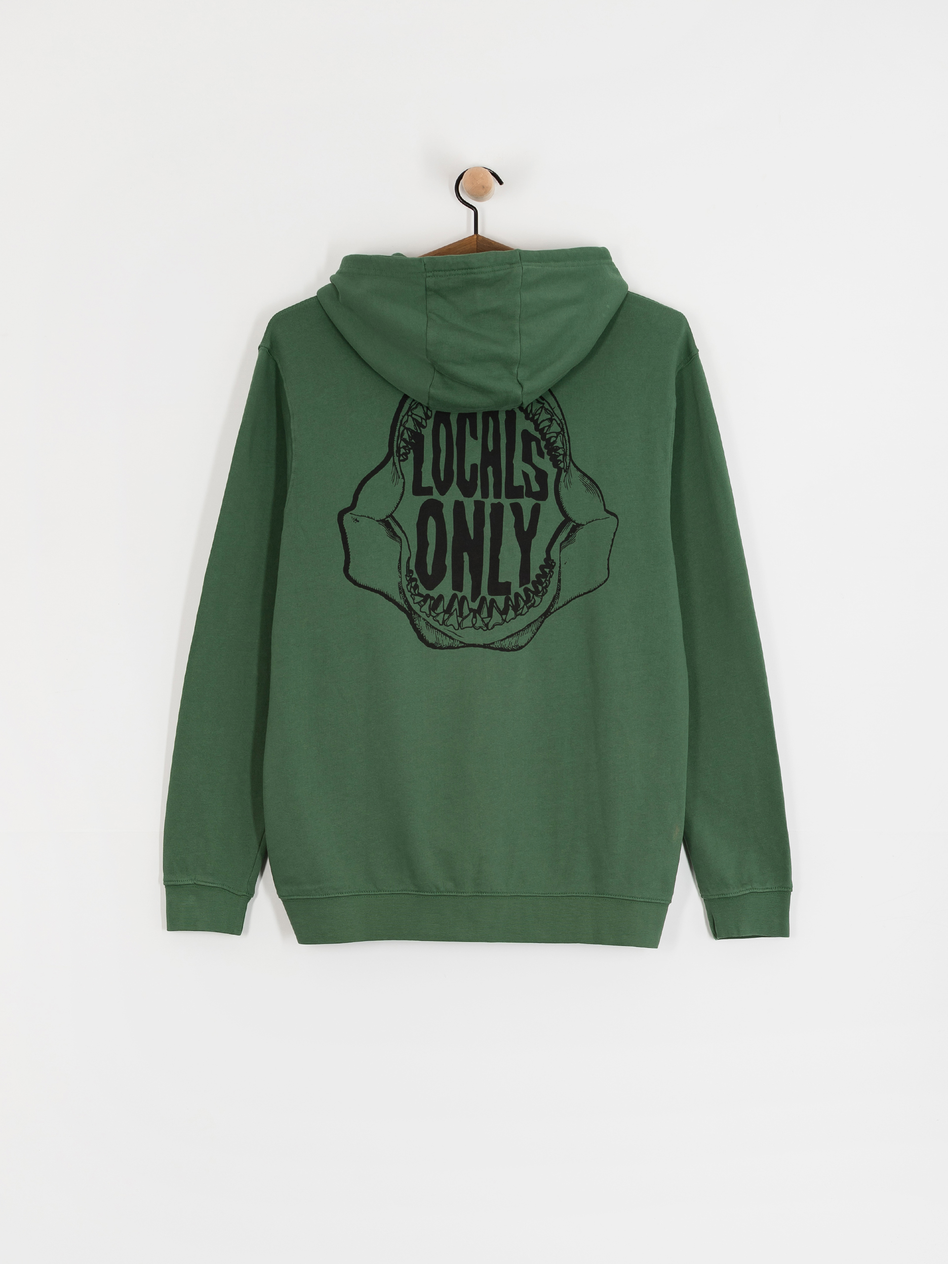 Mikina s kapucňou Hurley Sider ZHD (jungle)