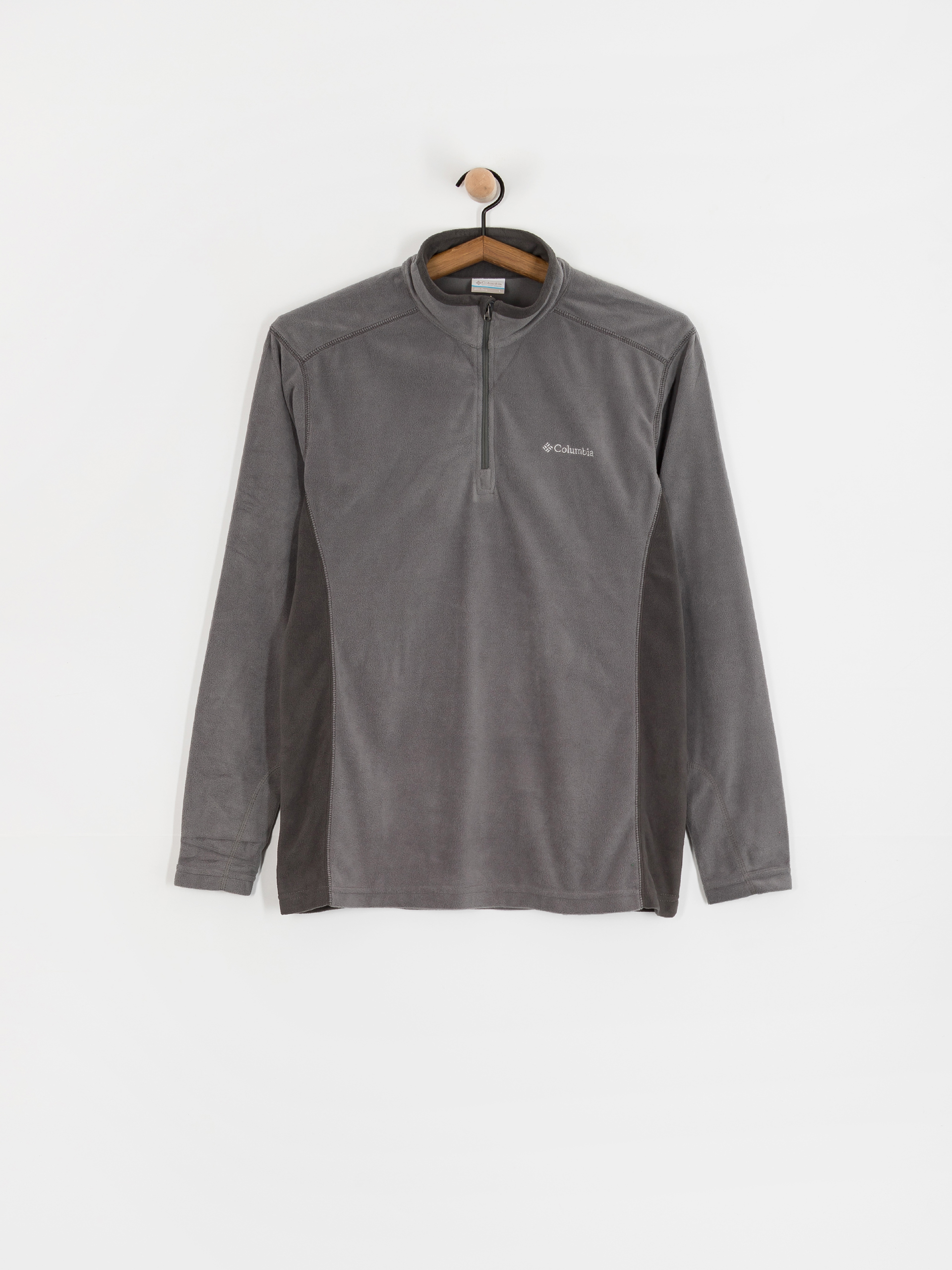 Flu00edsovu00e1 mikina Columbia Klamath Range II Half Zip (city grey/shark)