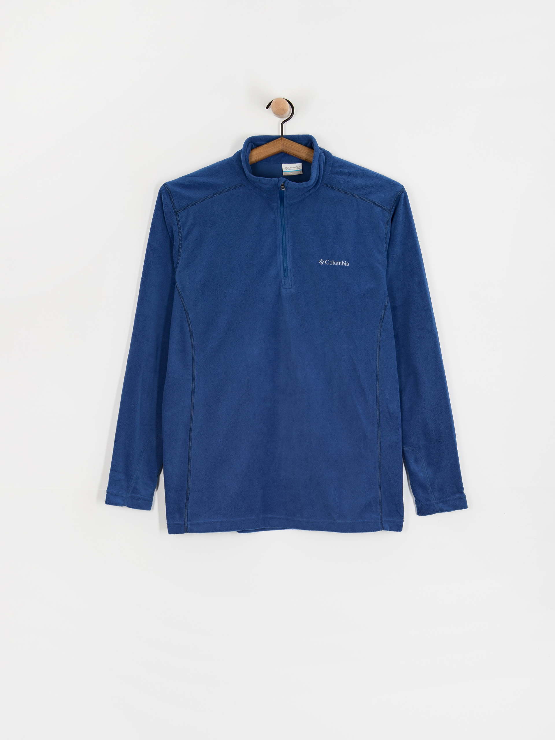 Flu00edsovu00e1 mikina Columbia Klamath Range II Half Zip (mountain blue)