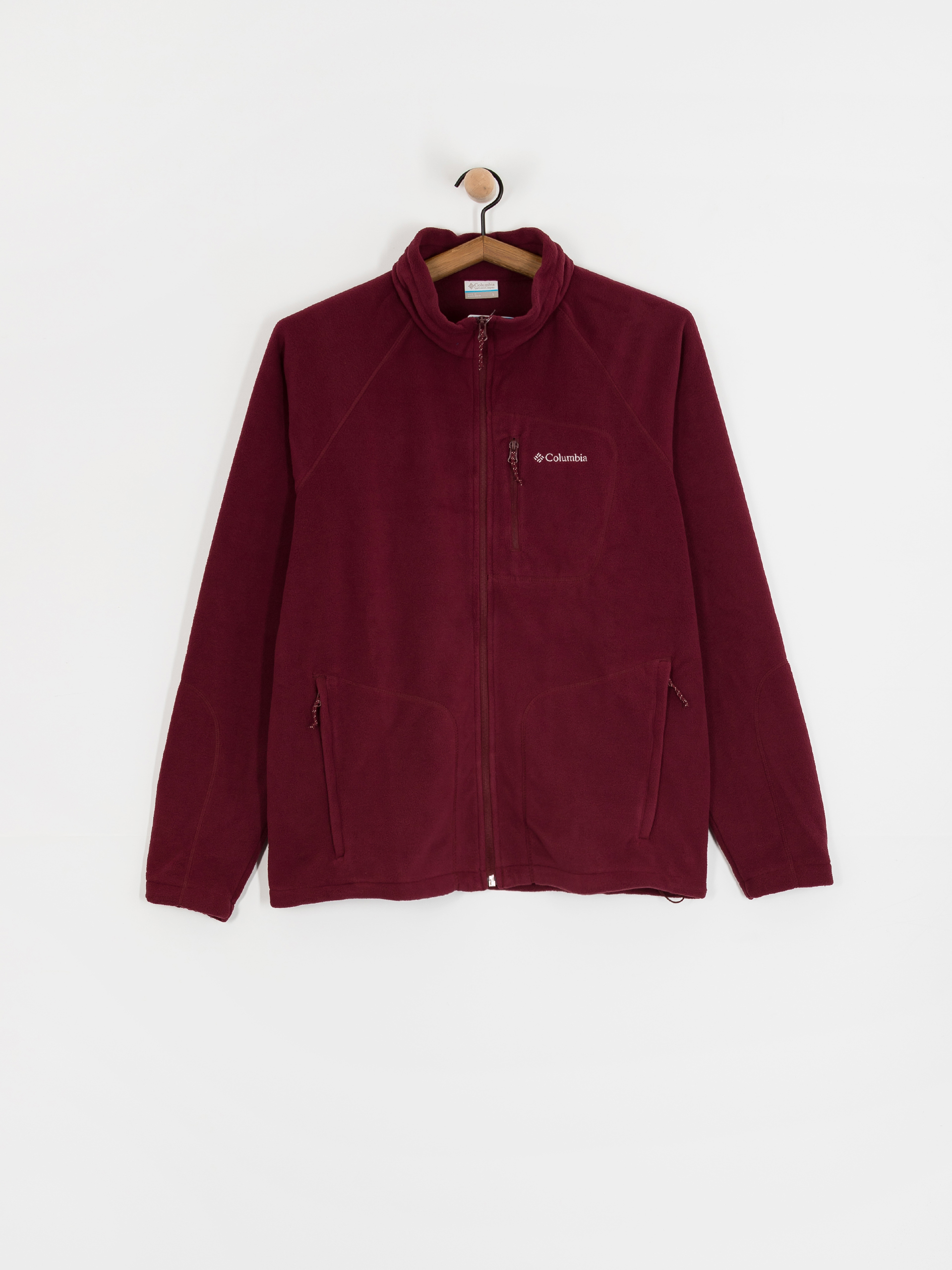 Flu00edsovu00e1 mikina Columbia Fast Trek II Full Zip (rich wine)