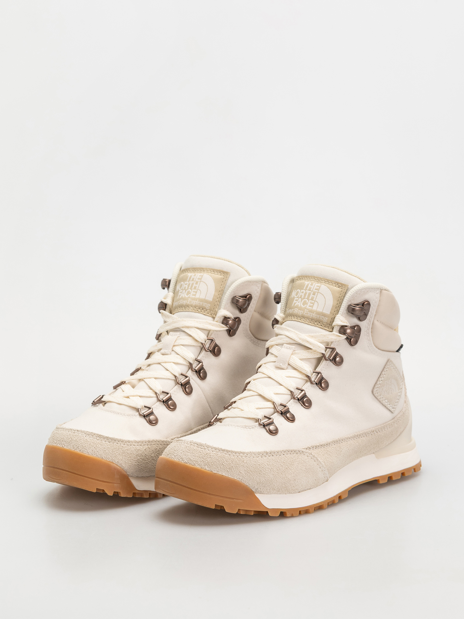 Topánky The North Face Back To Berkeley Iv Textile Wp Wmn (white dune/white dune)