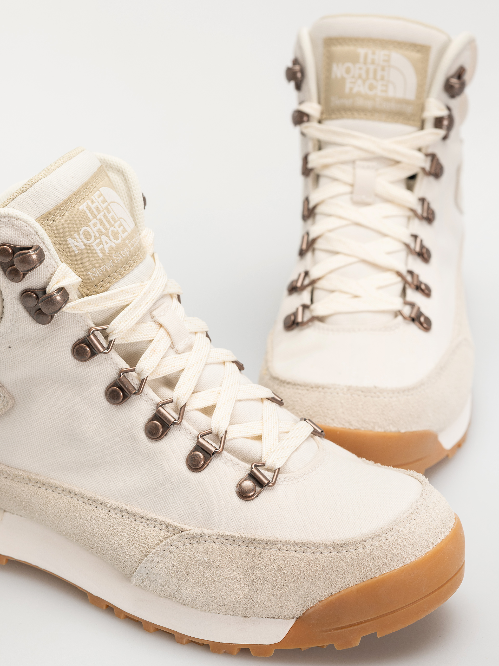 Topánky The North Face Back To Berkeley Iv Textile Wp Wmn (white dune/white dune)
