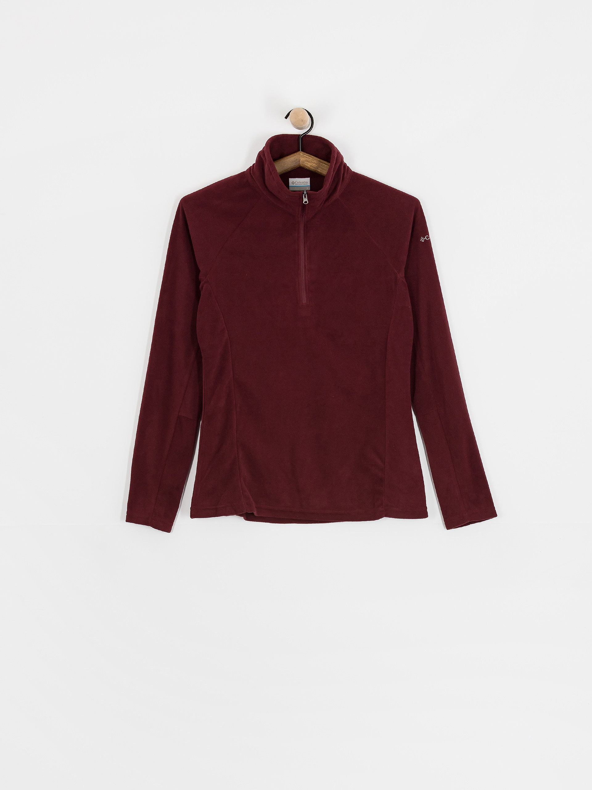 Dámsky Flísová mikina Columbia Glacial IV 1/2 Zip (rich wine)