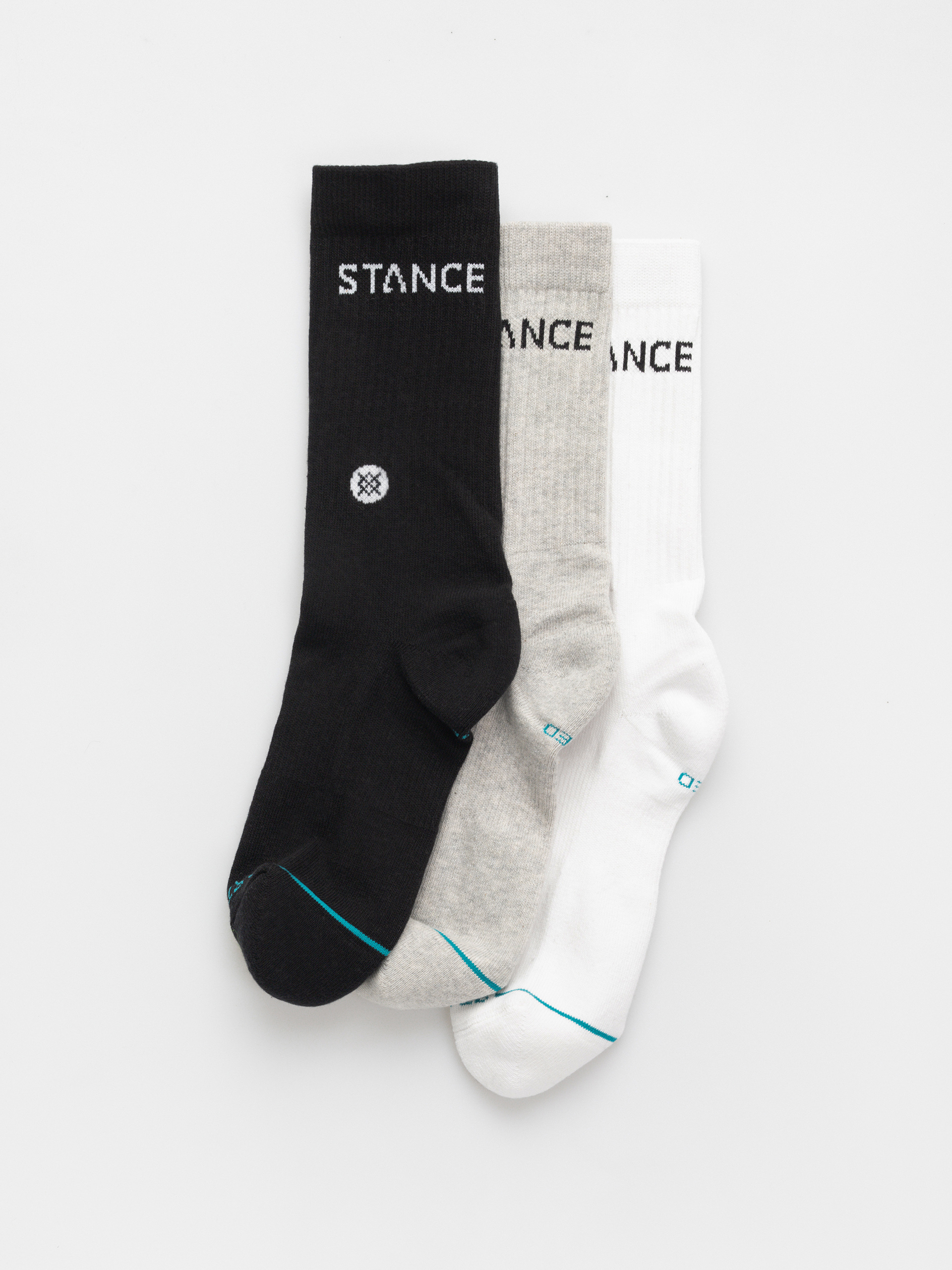 Ponožky Stance Origin 3 Pack Crew