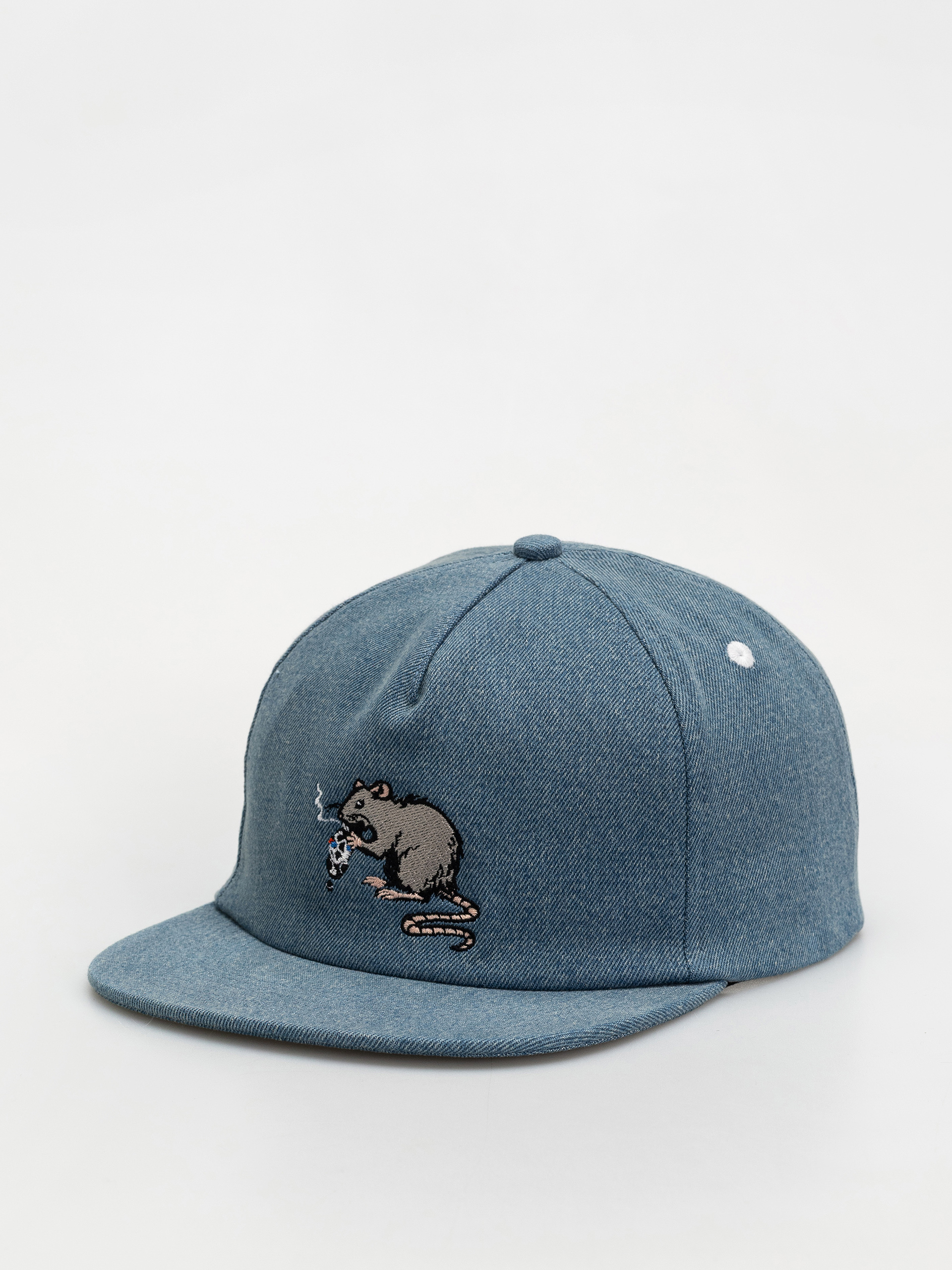 Šiltovka Real Street Cleaner (bleached denim)