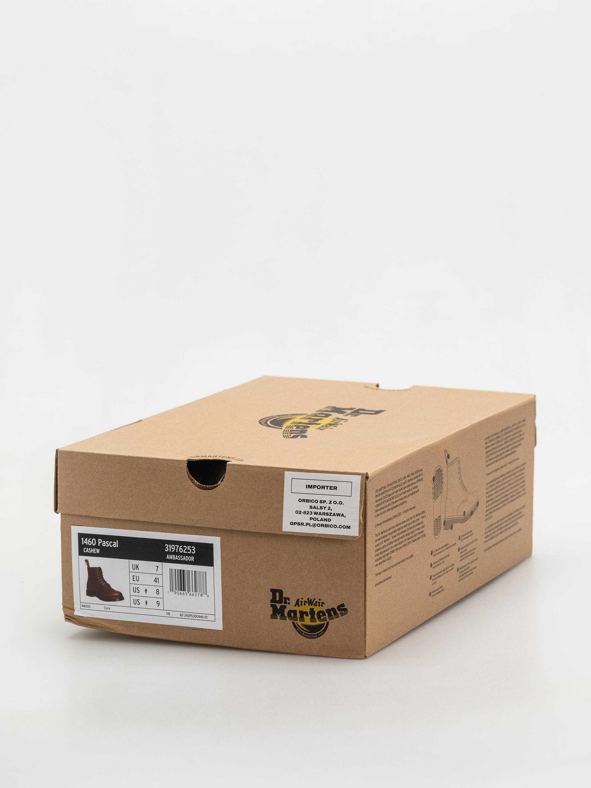 Topánky Dr. Martens 1460 (cashew ambassador)