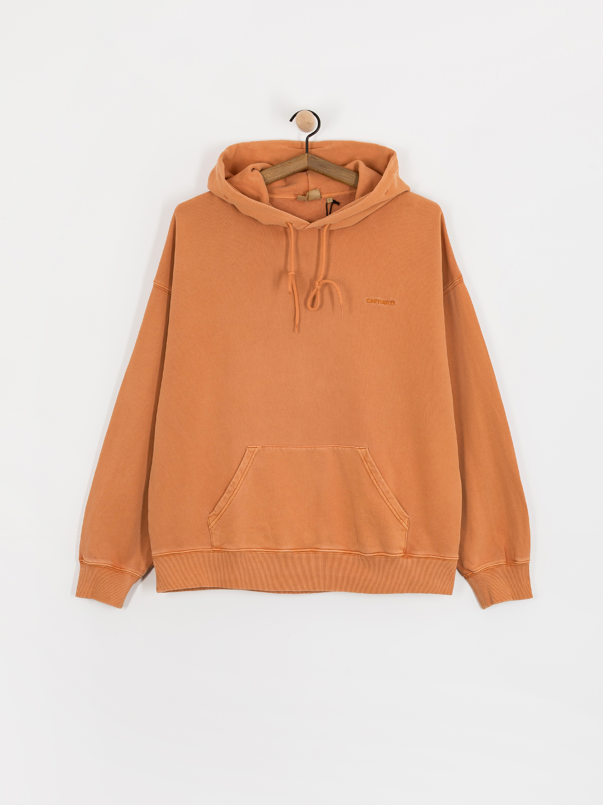 Mikina s kapucu0148ou Carhartt WIP Benton HD (redhaven)