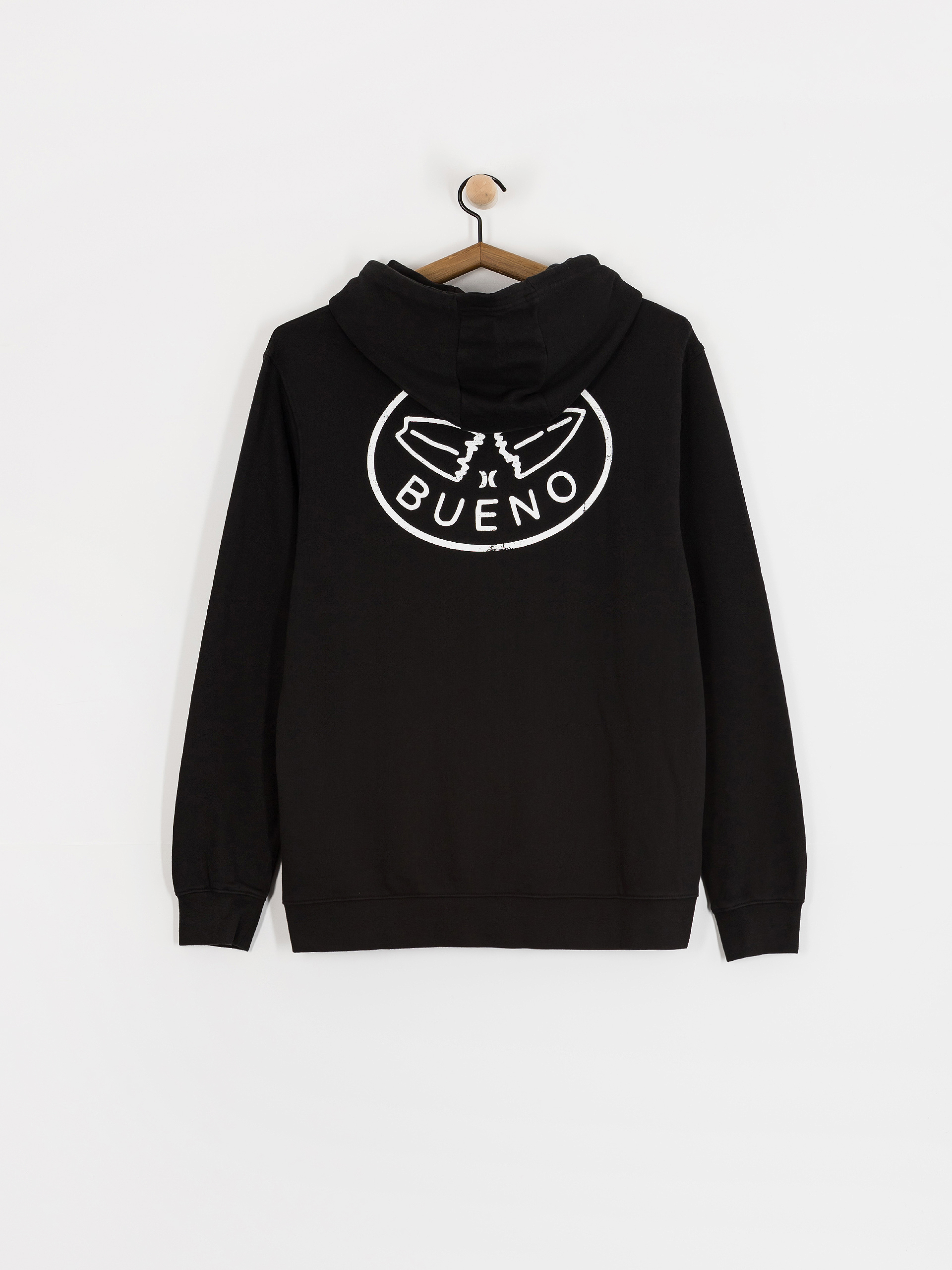 Mikina s kapucňou Hurley Sider ZHD (black)