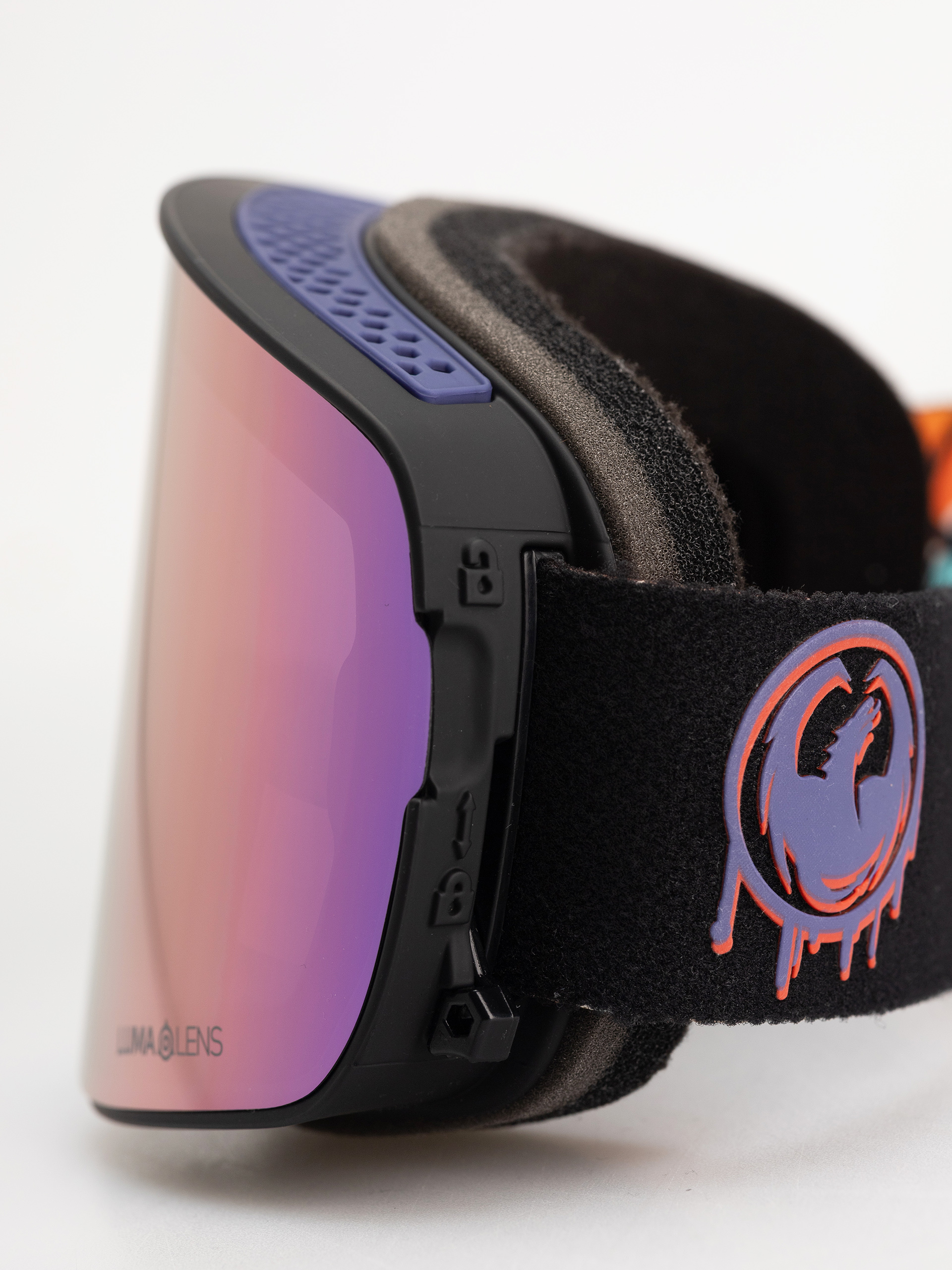 Snowboardové okuliare Dragon NFX2 (rattled/lumalens purple ion+lumalens violet)