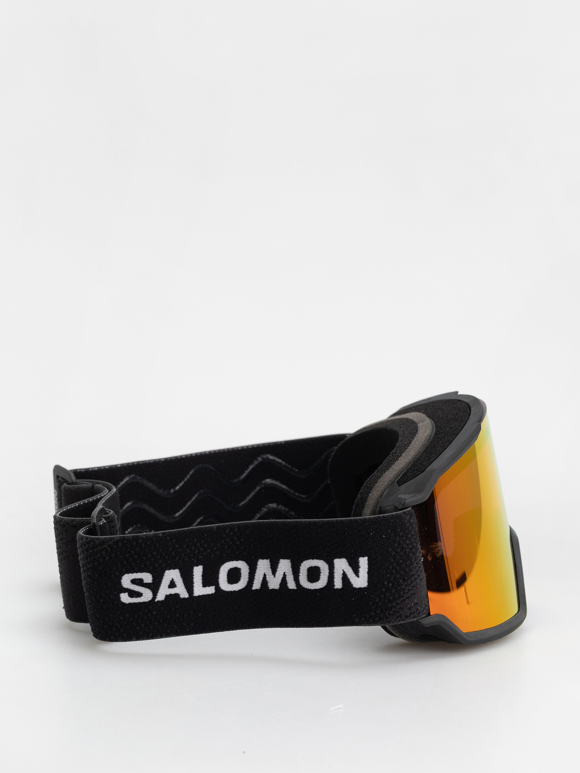 Snowboardové okuliare Salomon S/View 3 (black/mid red)