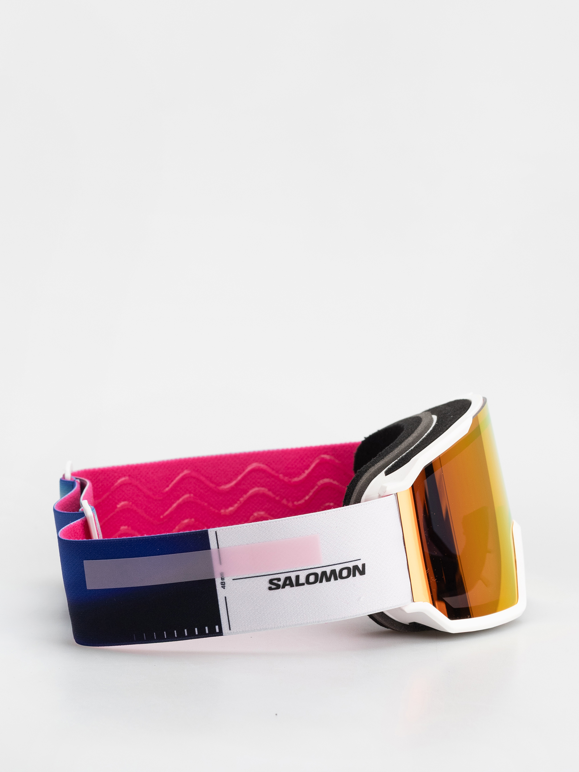 Snowboardové okuliare Salomon S/View 3 (white addikt/mid red)