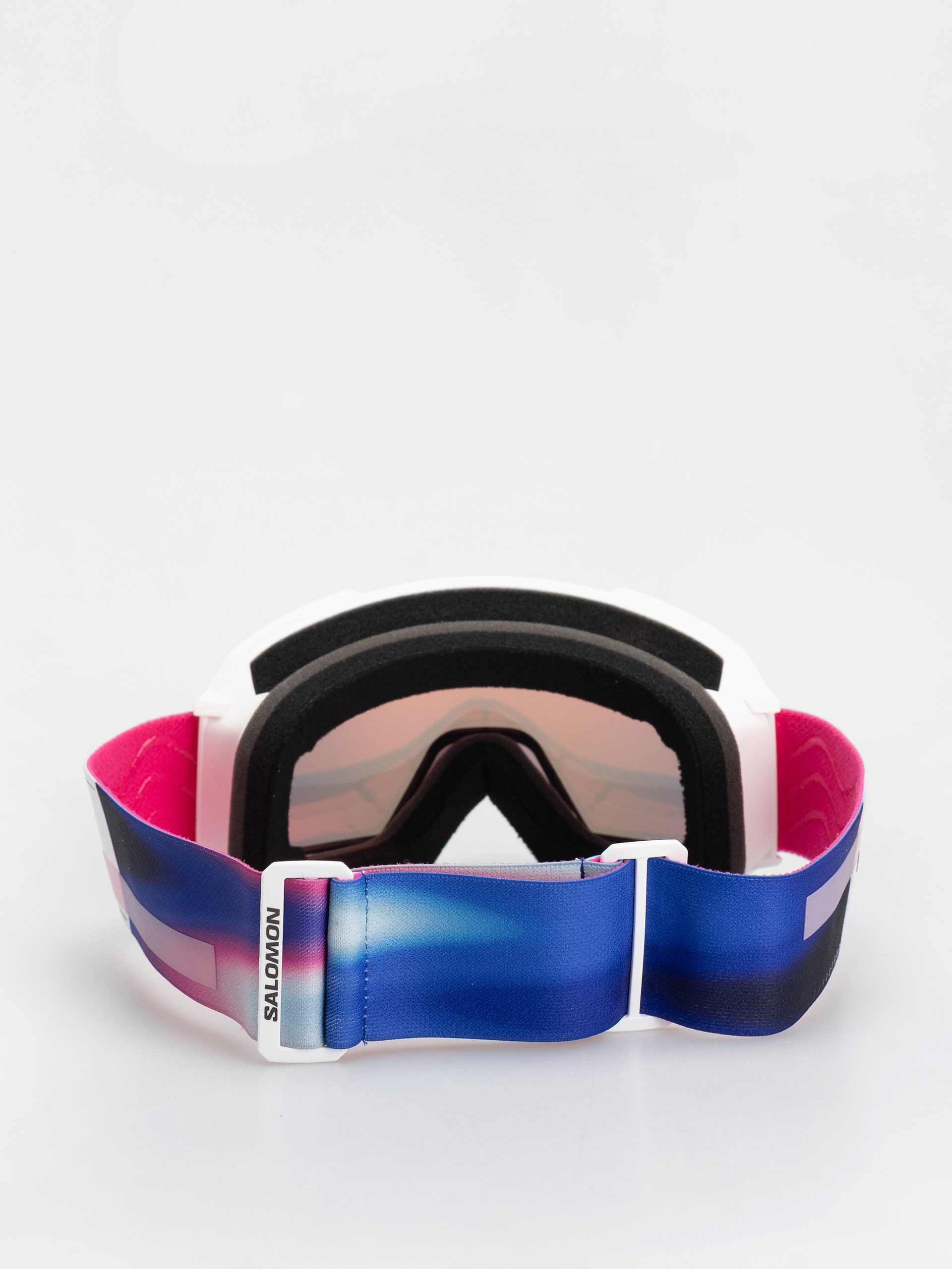 Snowboardové okuliare Salomon S/View 3 (white addikt/mid red)