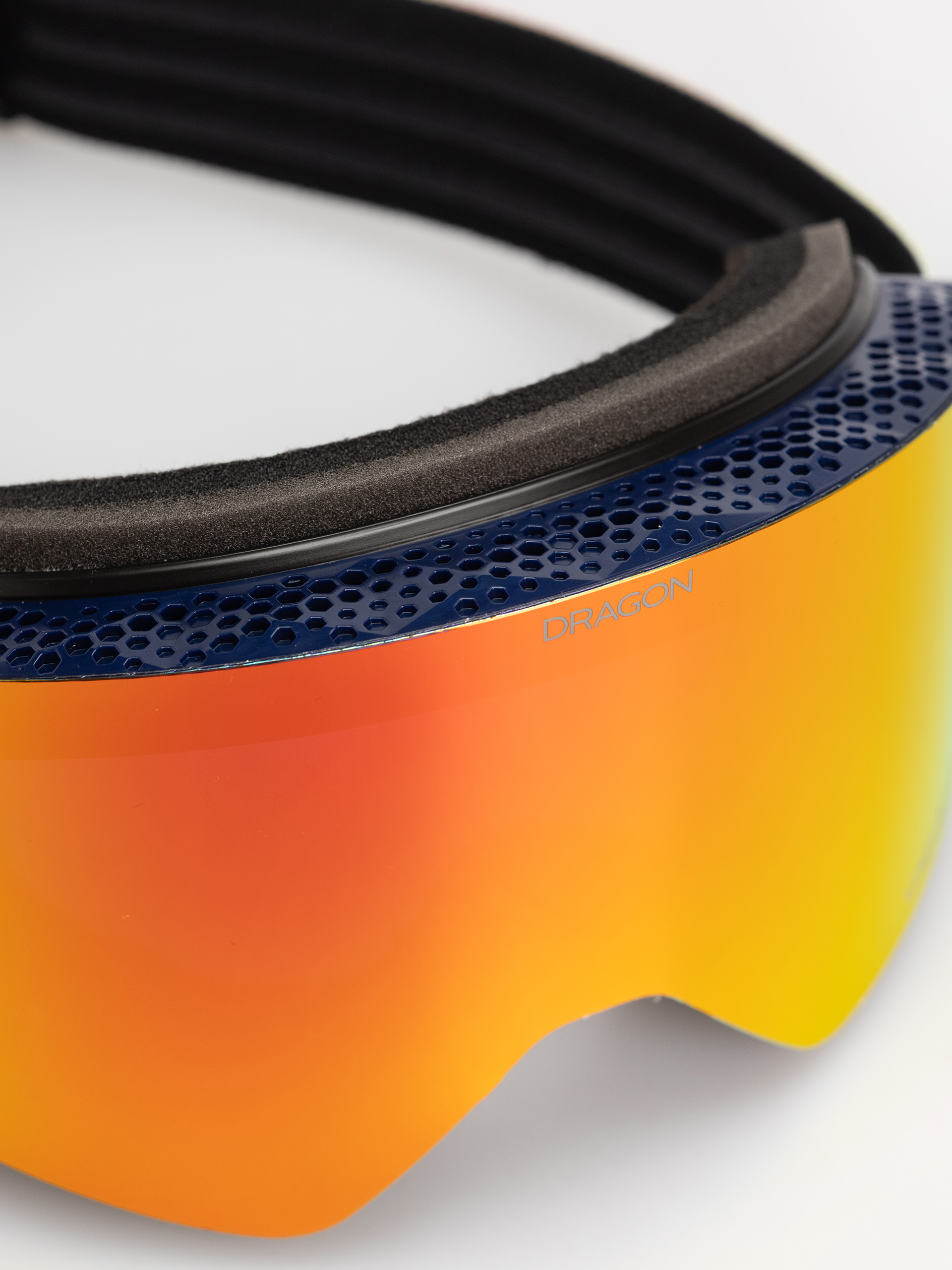 Snowboardové okuliare Dragon R1 OTG (powcollab25/lumalens red ion+lumalens flash blue)