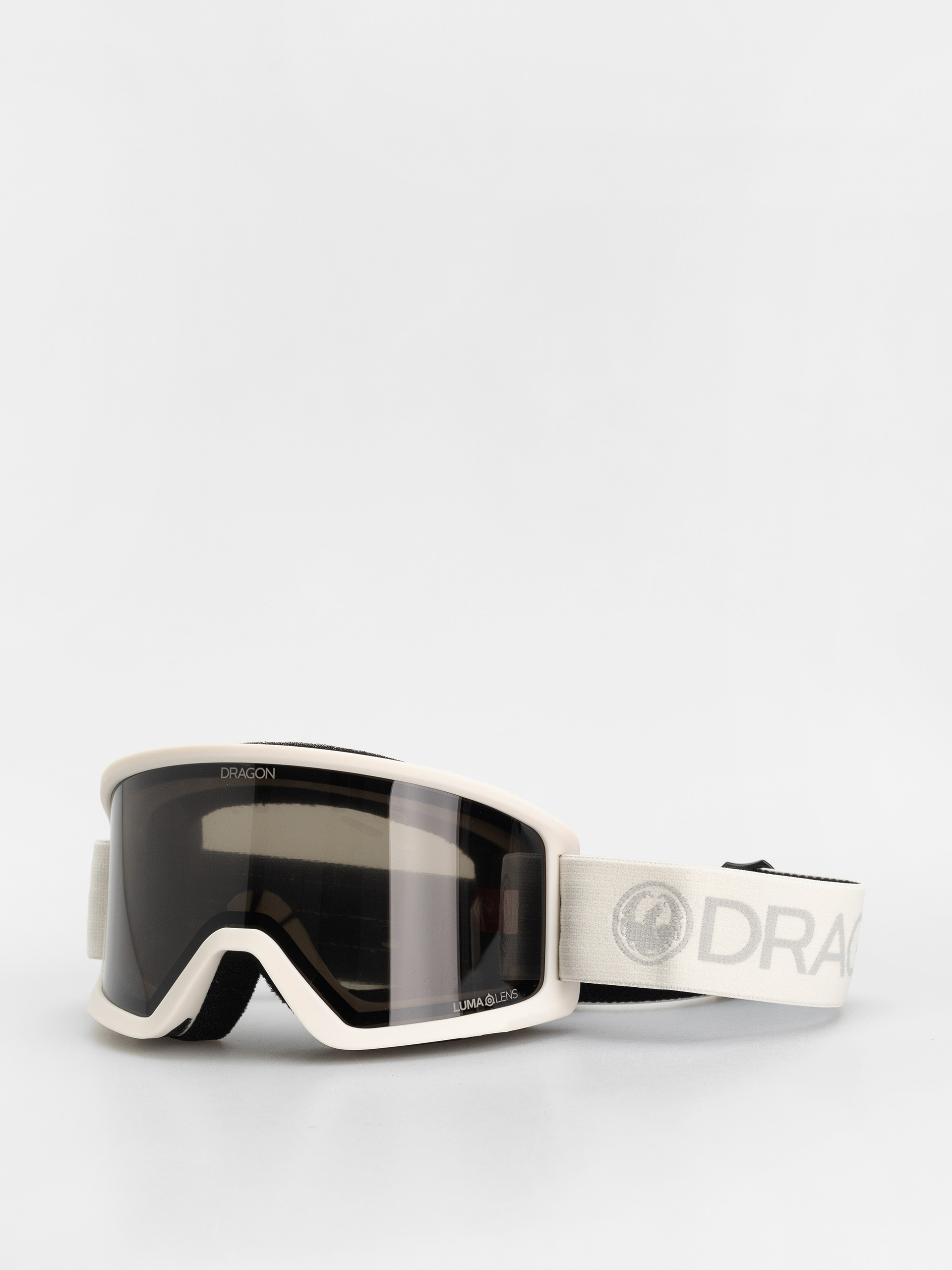 Snowboardové okuliare Dragon DX3 OTG (white/lumalens dark smoke)