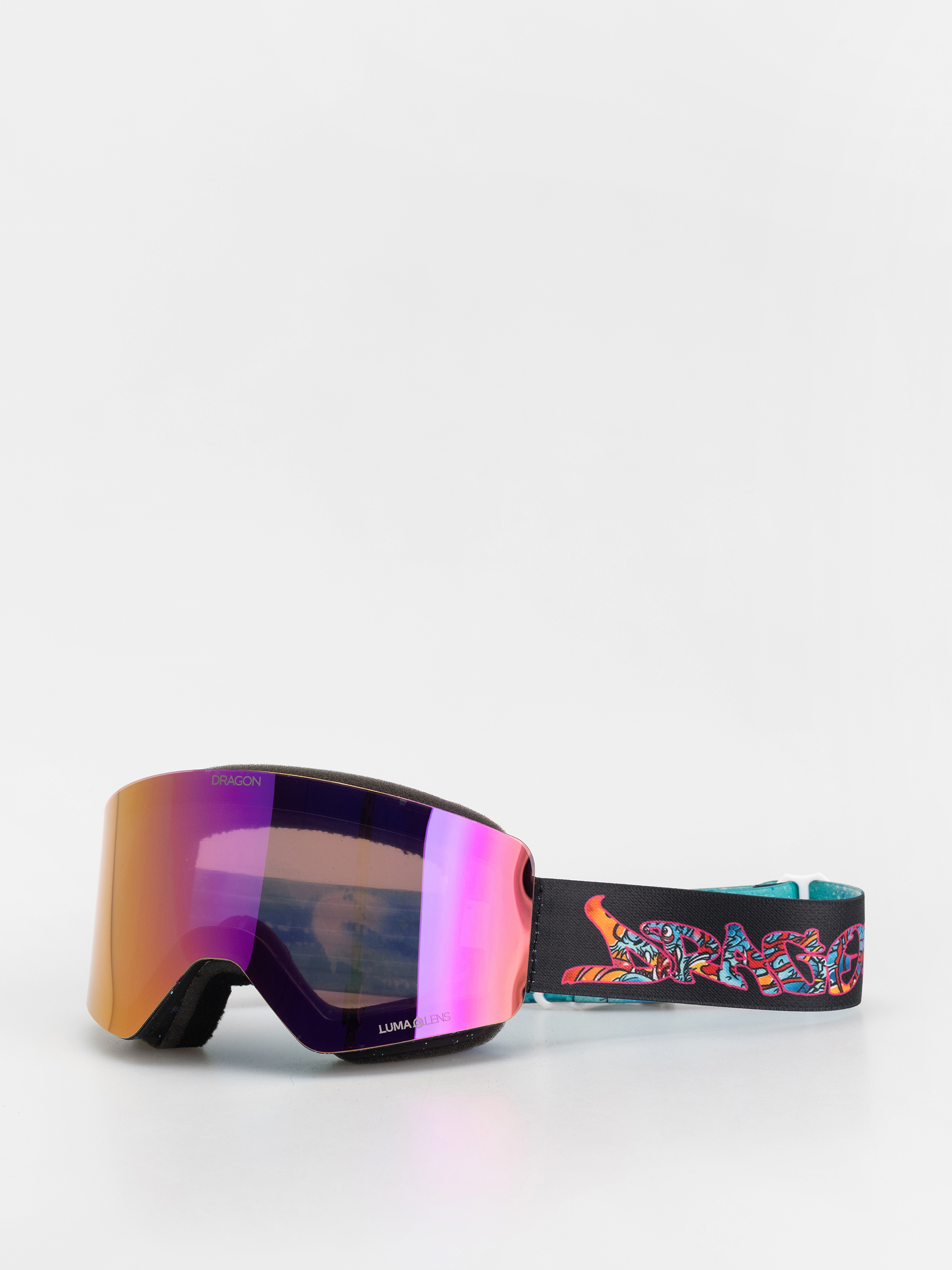 Snowboardové okuliare Dragon R1 OTG (rattlecan/lumalens purple ion+lumalens amber)