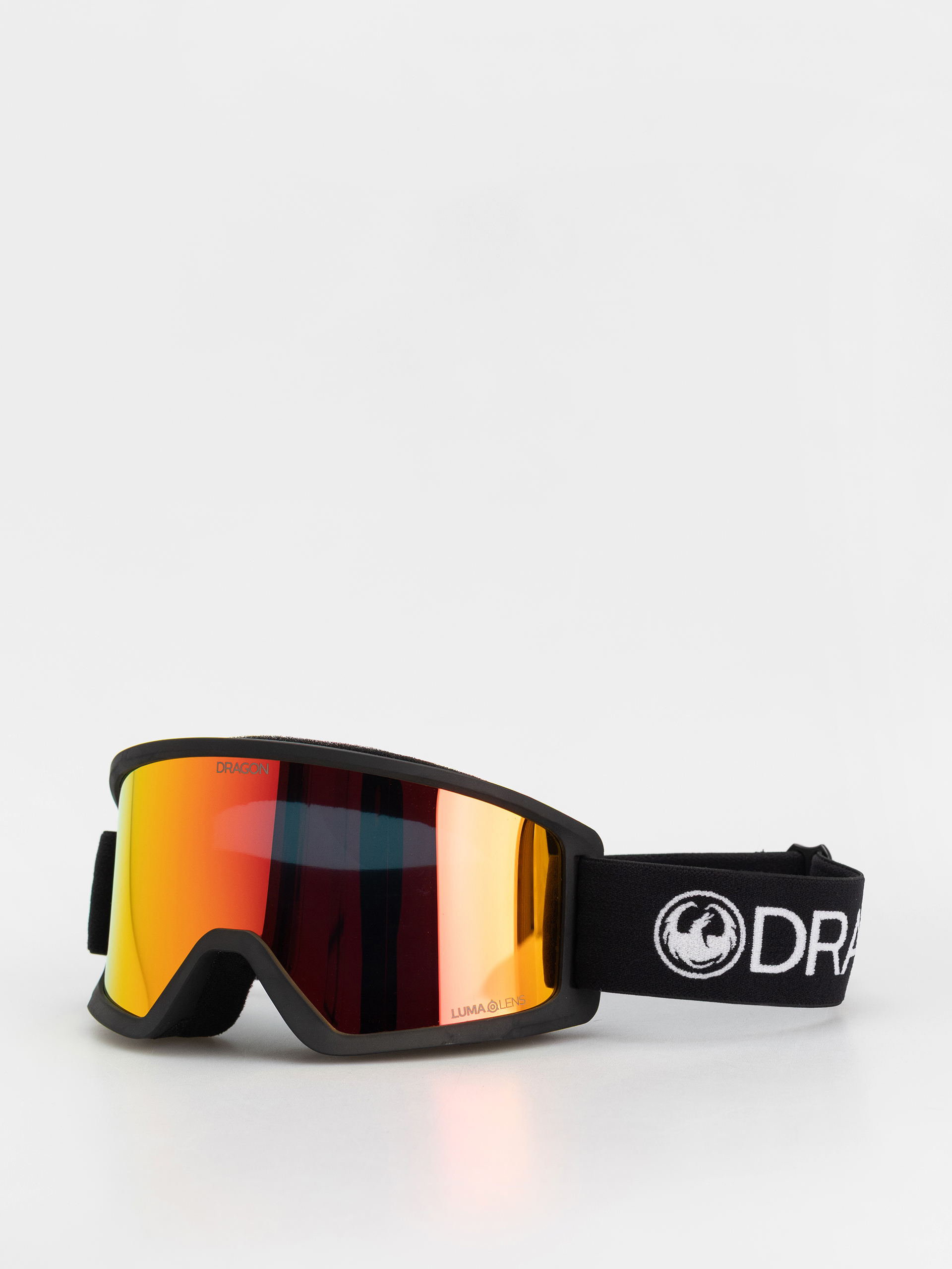 Snowboardovu00e9 okuliare Dragon DX3 OTG (black/lumalens red ion)