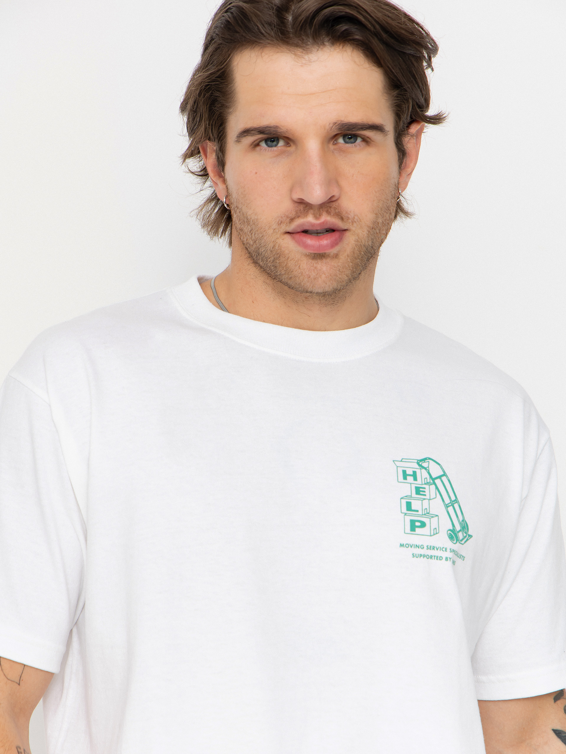 Tričko Vans Moving Co (white)