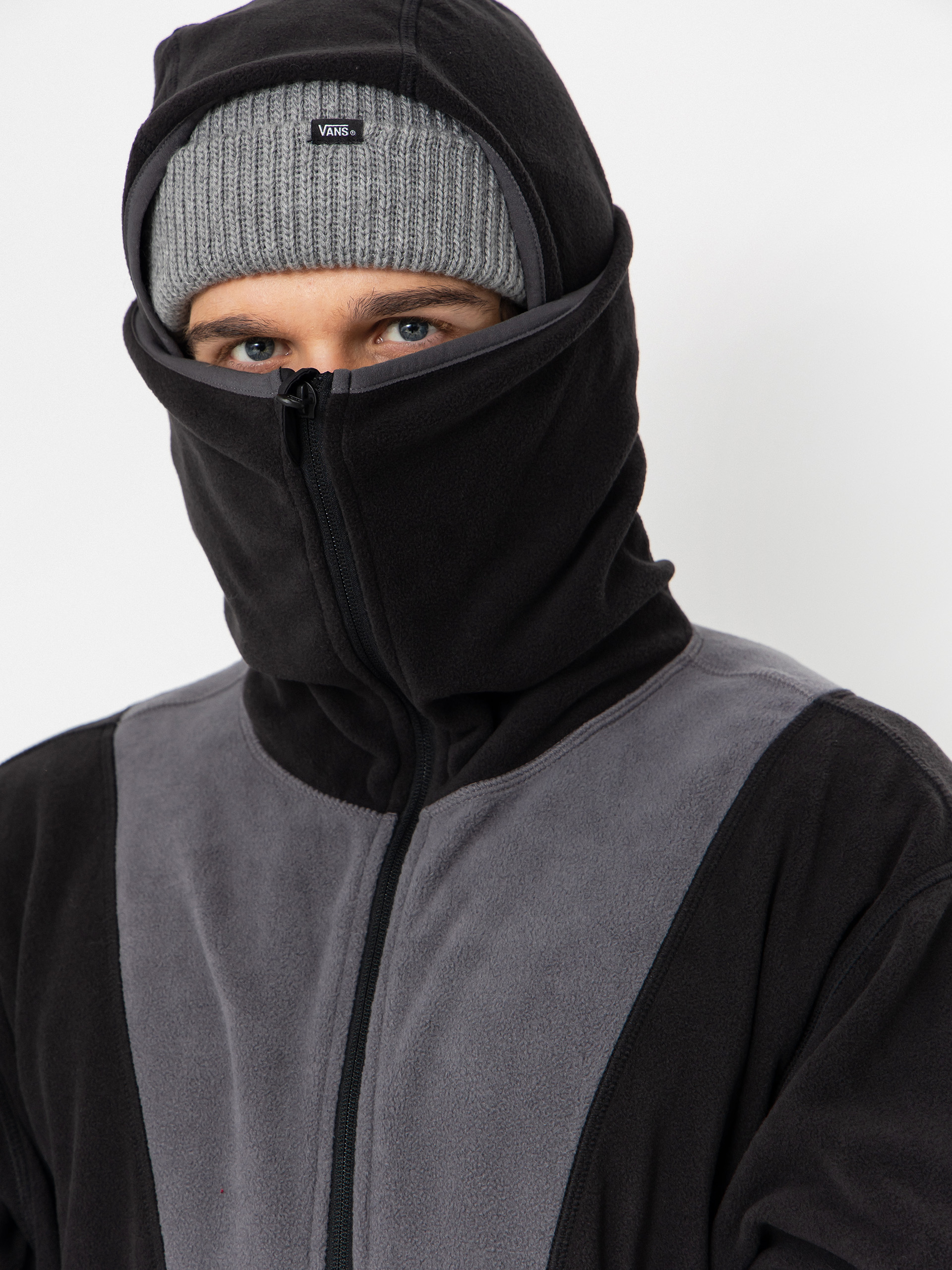 Pánsky Flísová mikina Vans Mte Warrens Balaclava (black)
