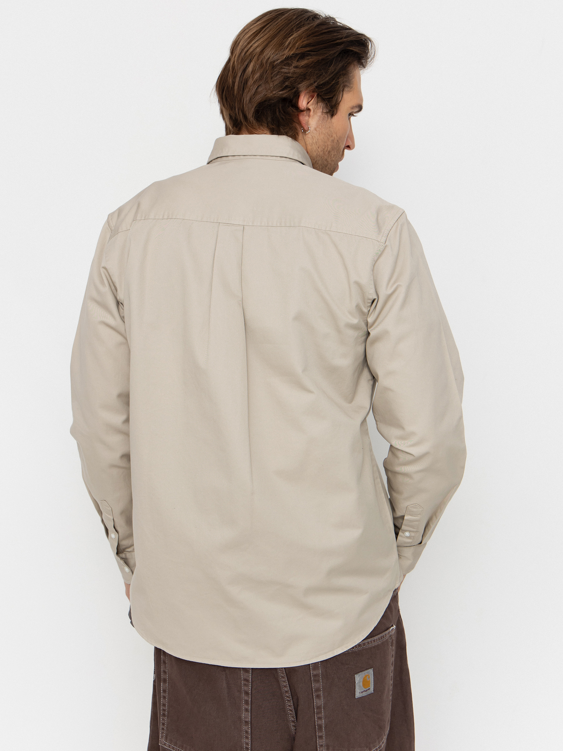 Košeľa Carhartt WIP Madison (fleur de sel/wax)