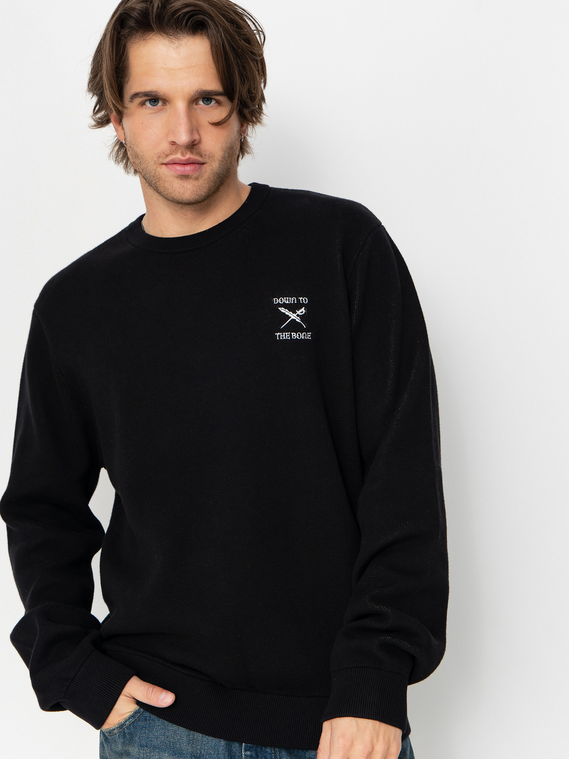 Sveter Iriedaily To The Bone (black)