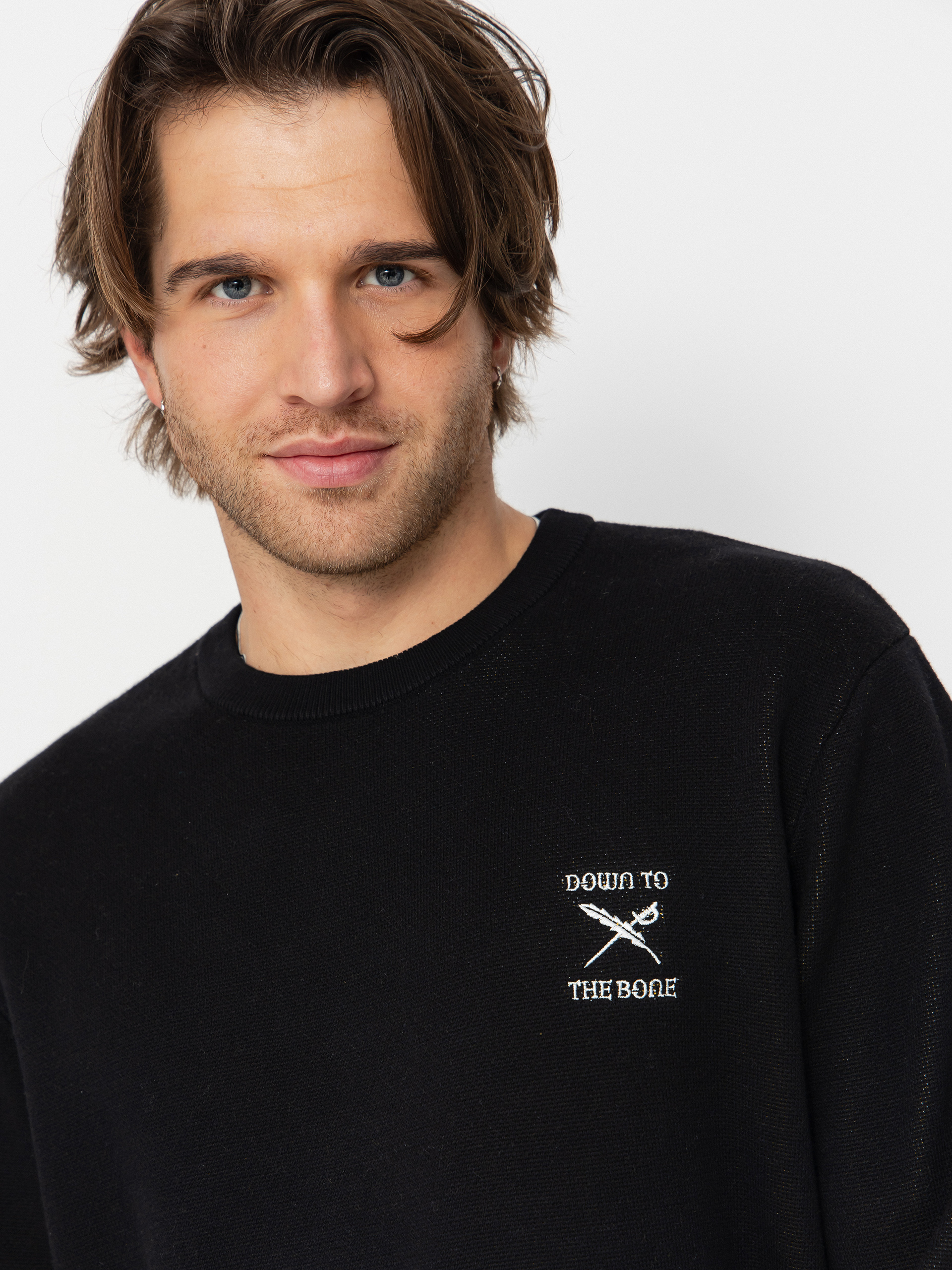 Sveter Iriedaily To The Bone (black)