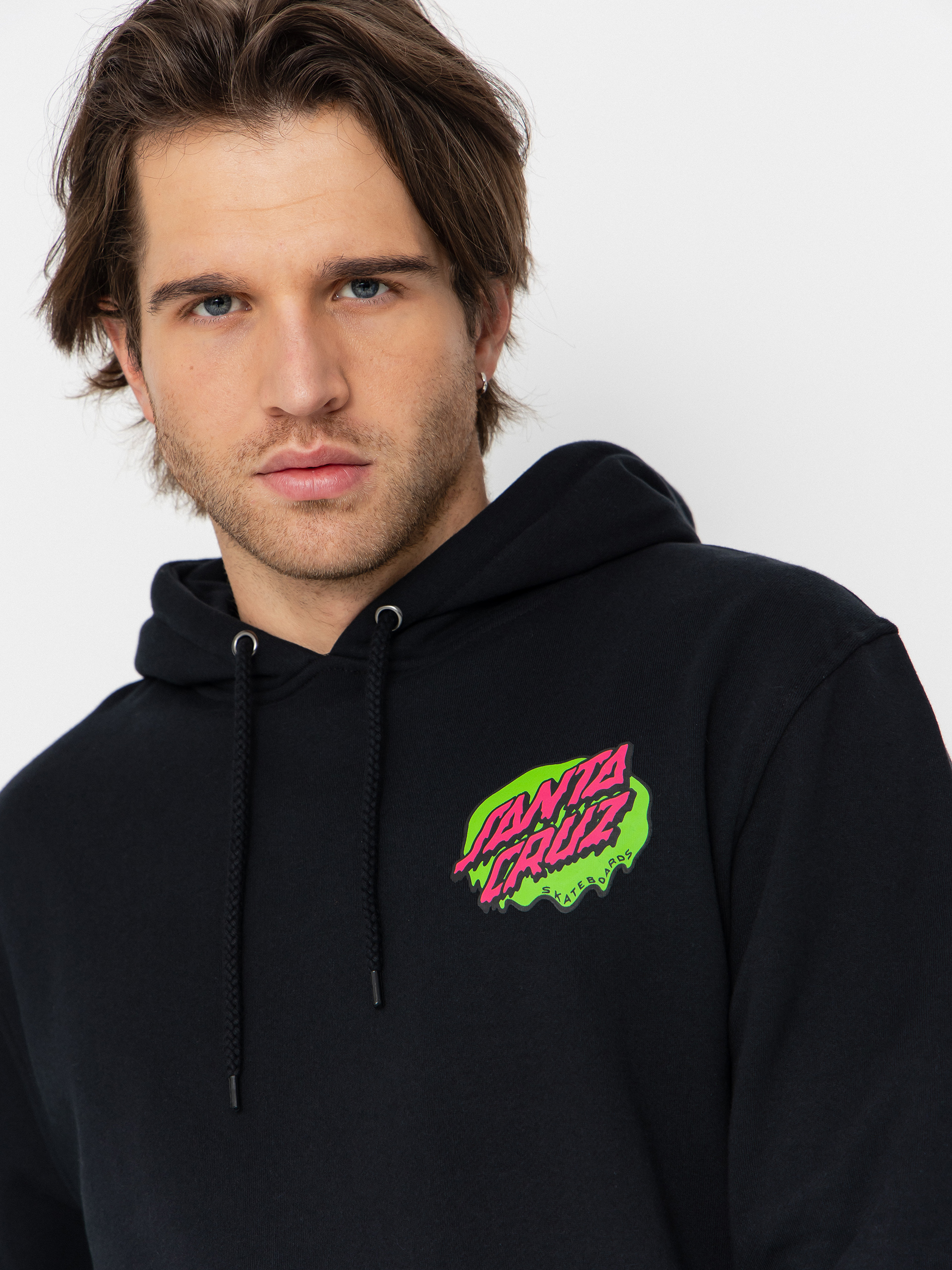 Mikina Santa Cruz Slime Scream (black)