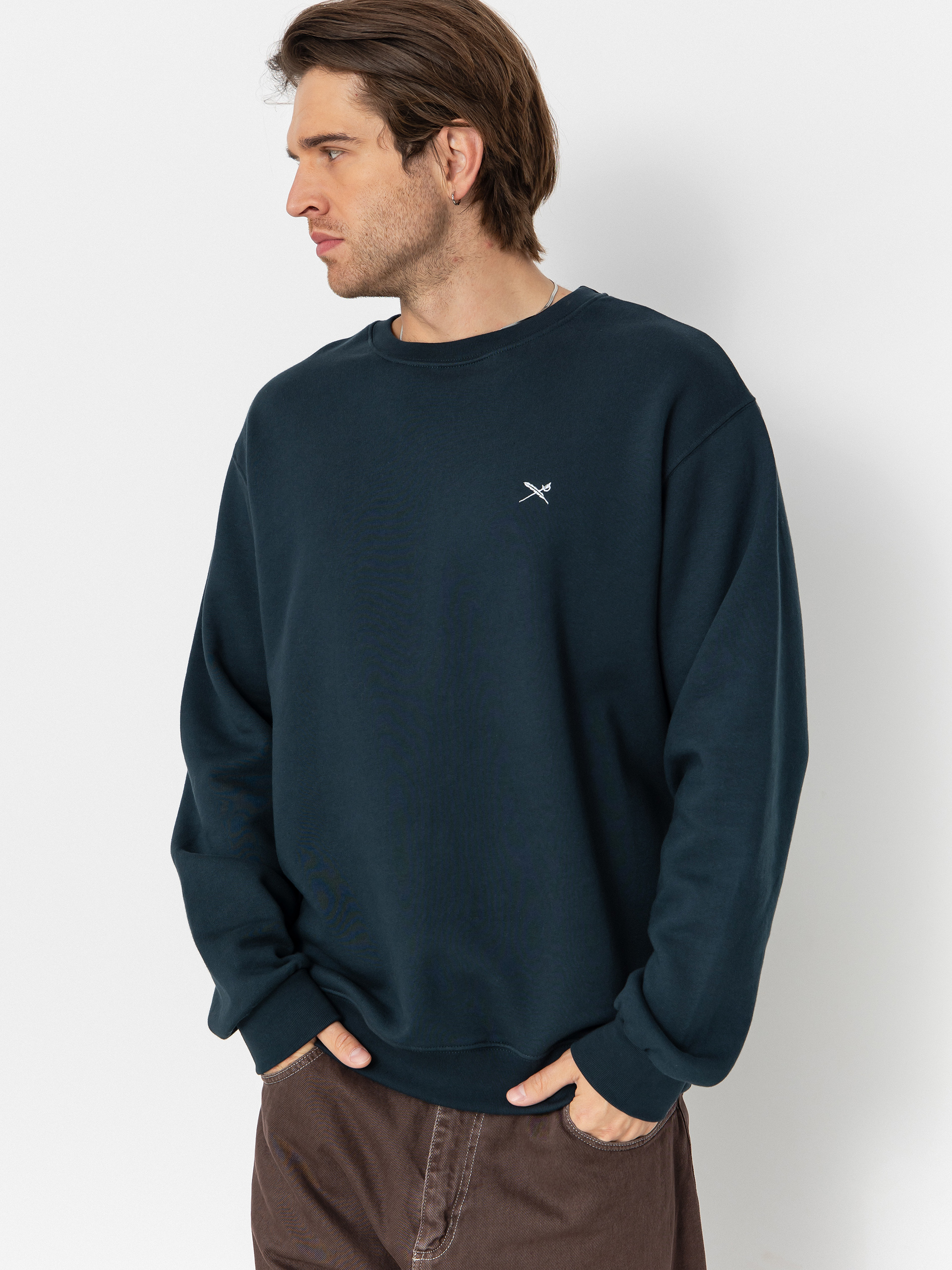 Mikina Iriedaily Mini Flag 2 (dark orion)