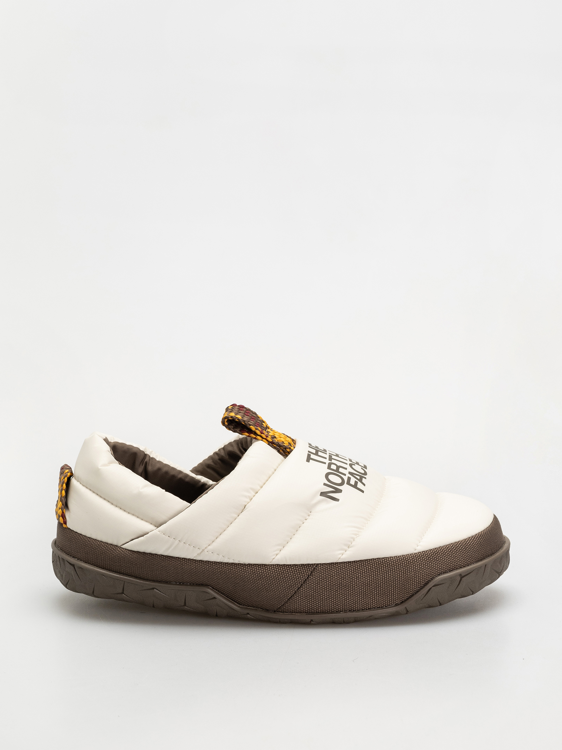 Topánky The North Face Nuptse Mule Wmn (white dune/mocha brown)