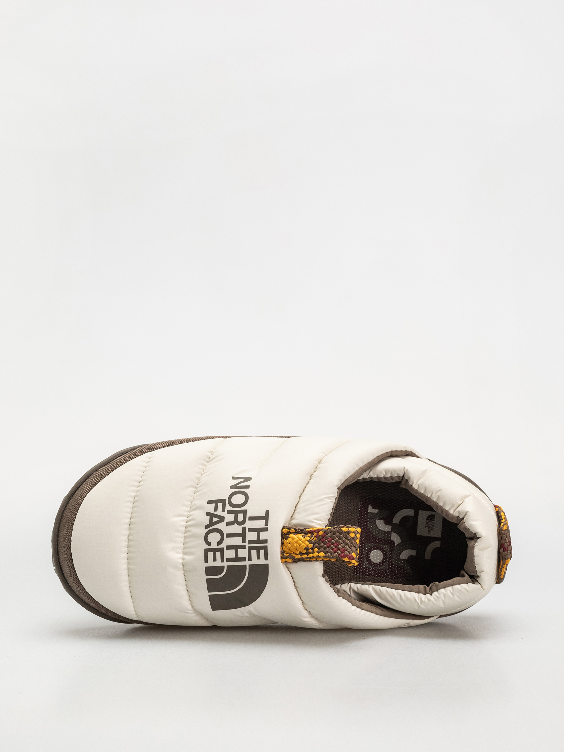Topánky The North Face Nuptse Mule Wmn (white dune/mocha brown)
