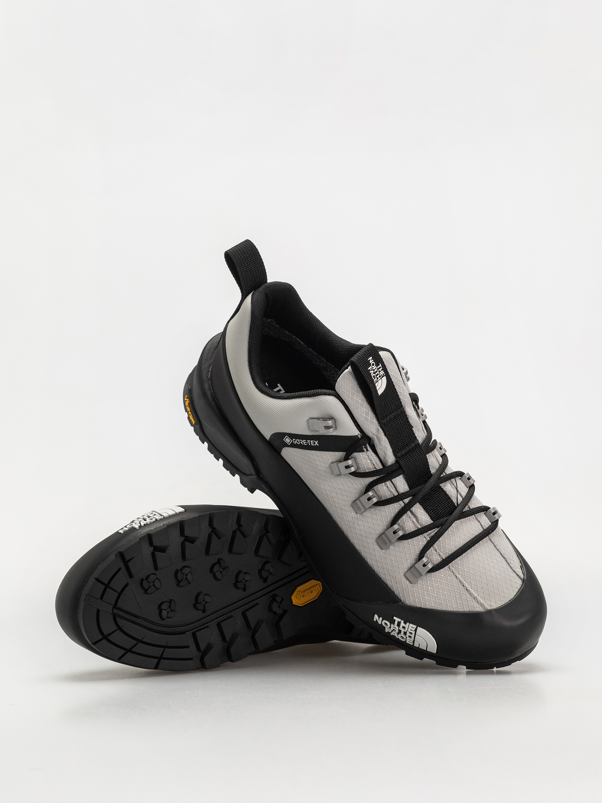 Topánky The North Face Glenclyffe Low Gore Tex (high rise grey/tnf red)