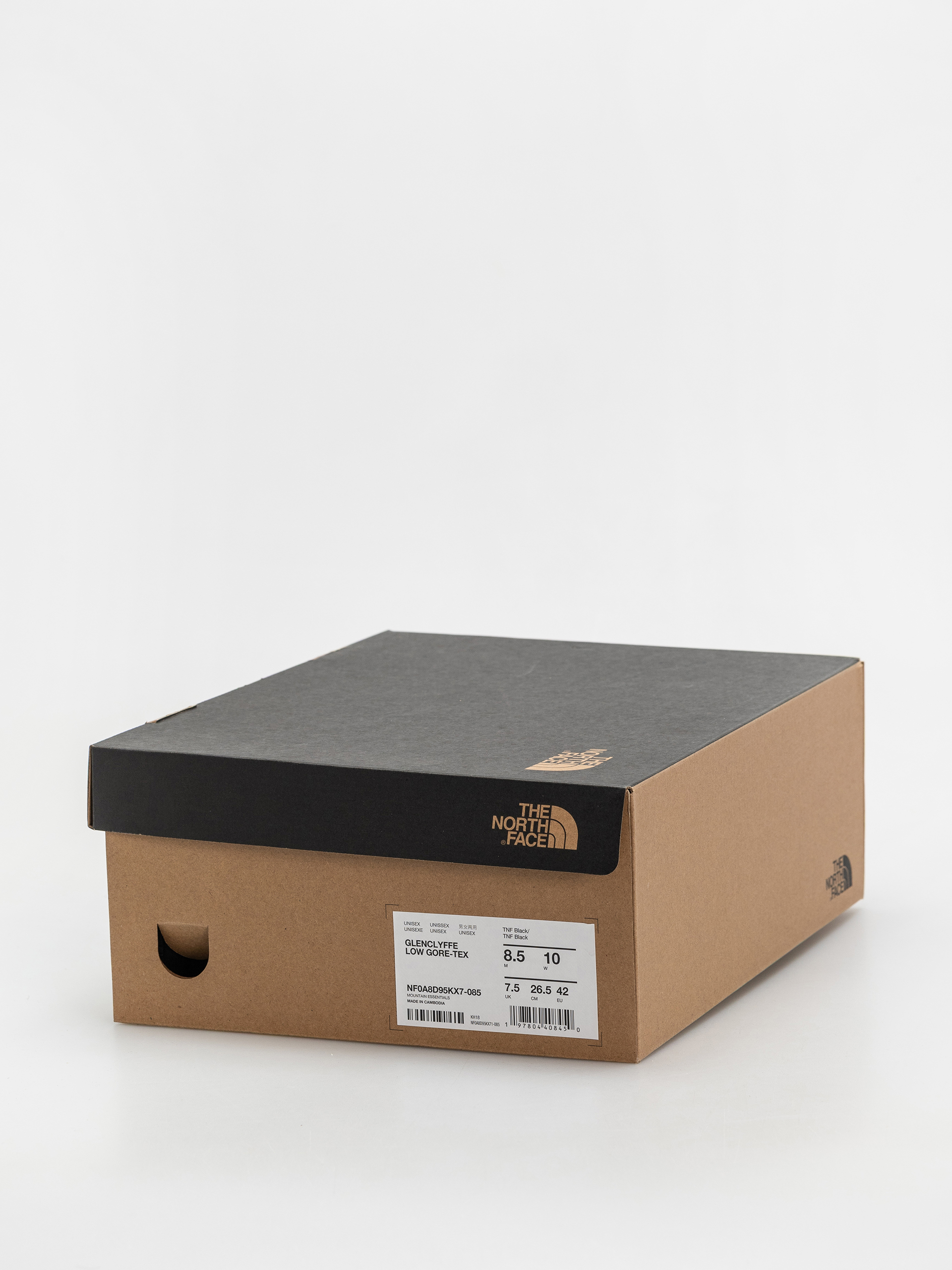 Topánky The North Face Glenclyffe Low Gore Tex (tnf black/tnf black)