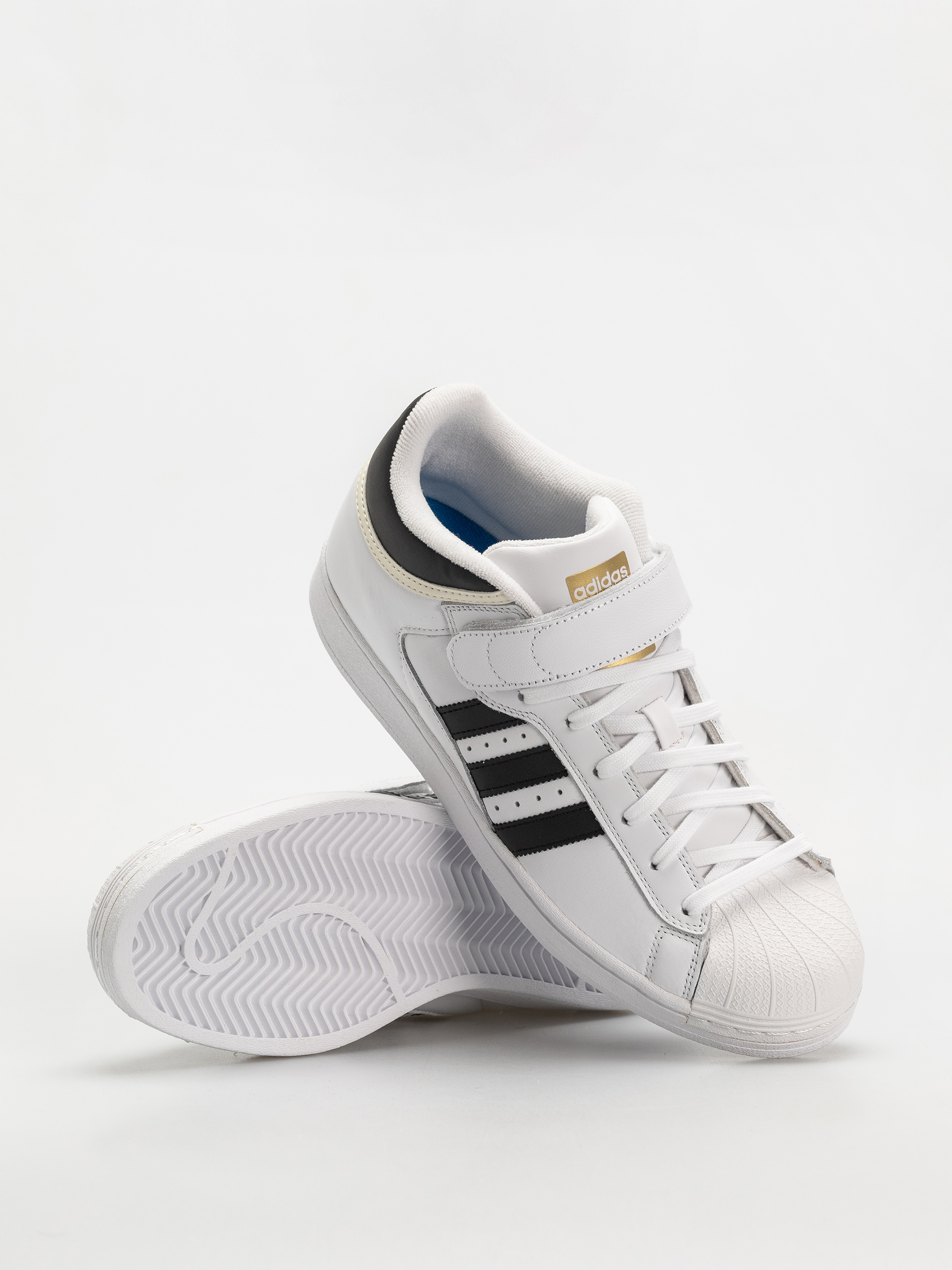 Topánky adidas Pro Shell Adv (ftwwht/cblack/goldmt)