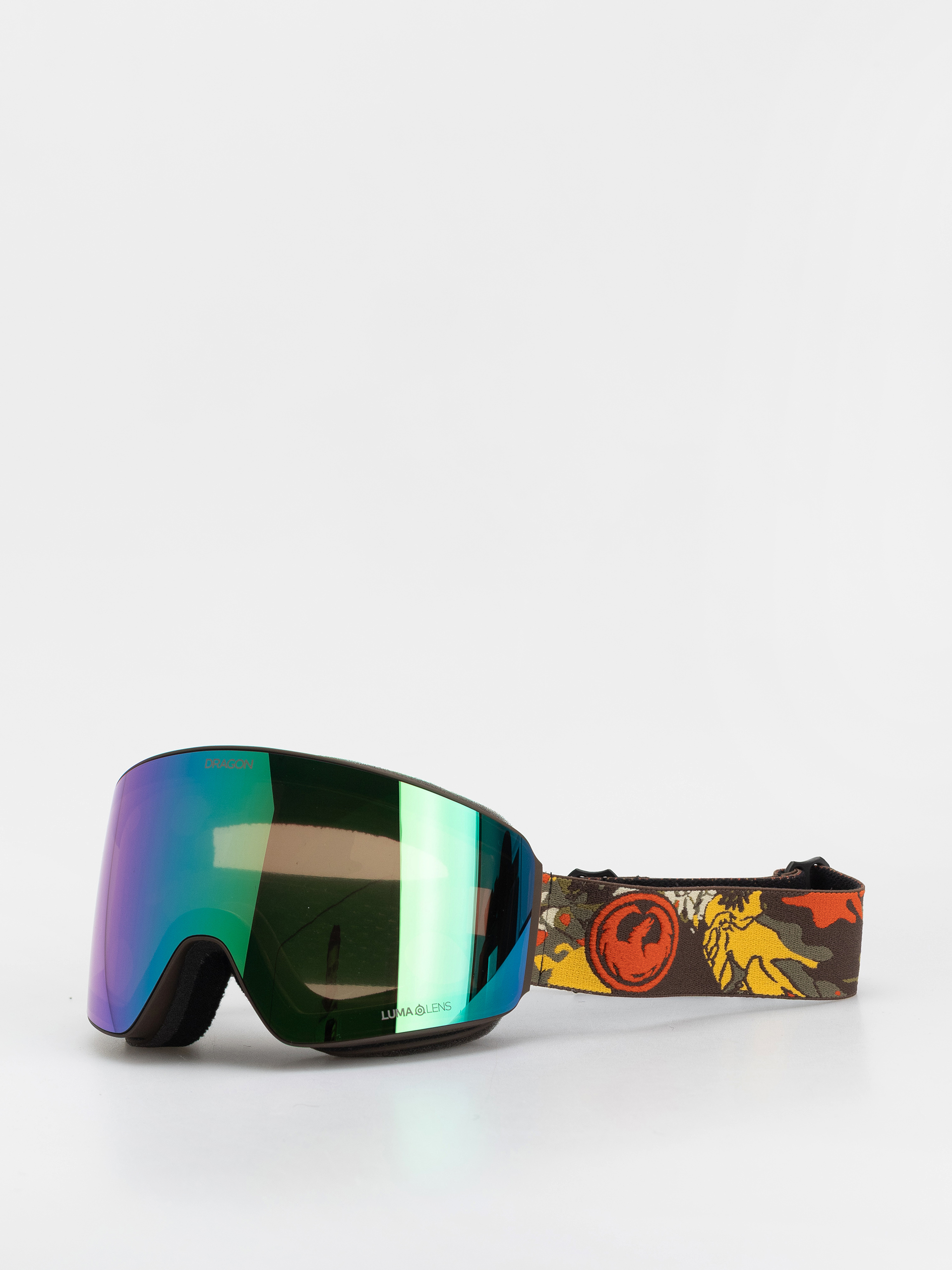 Snowboardové okuliare Dragon PXV (leafycamo/lumalens green ion+lumalens violet)