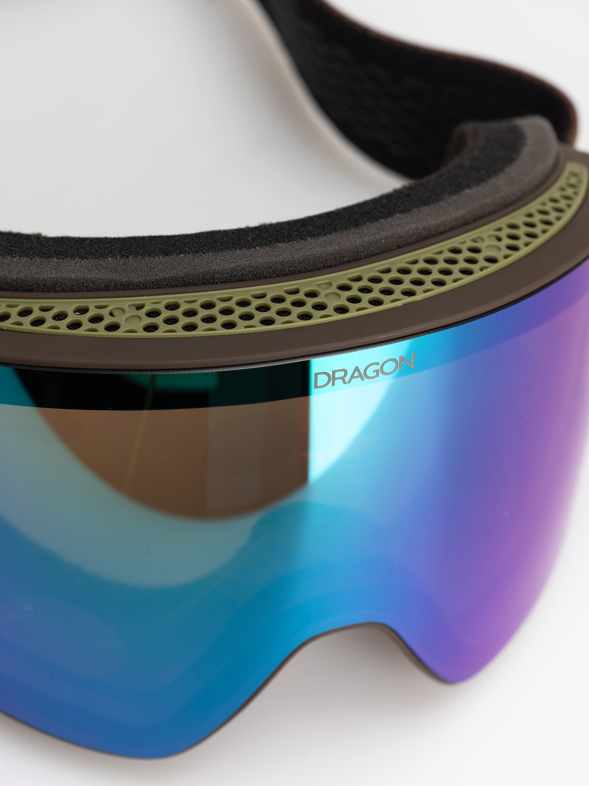 Snowboardové okuliare Dragon PXV (leafycamo/lumalens green ion+lumalens violet)