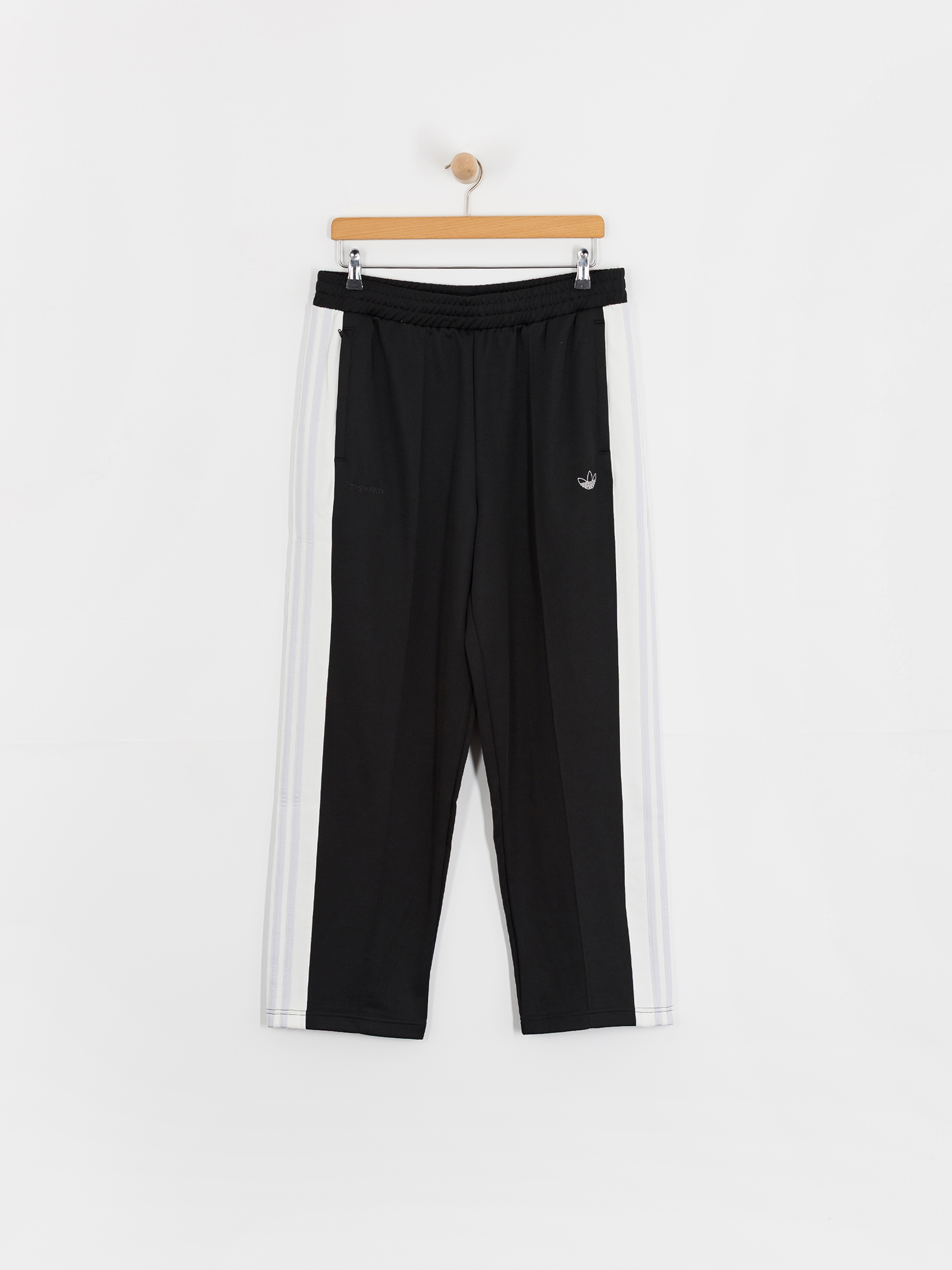 Nohavice adidas Tyshawn (black/white/dshgry)