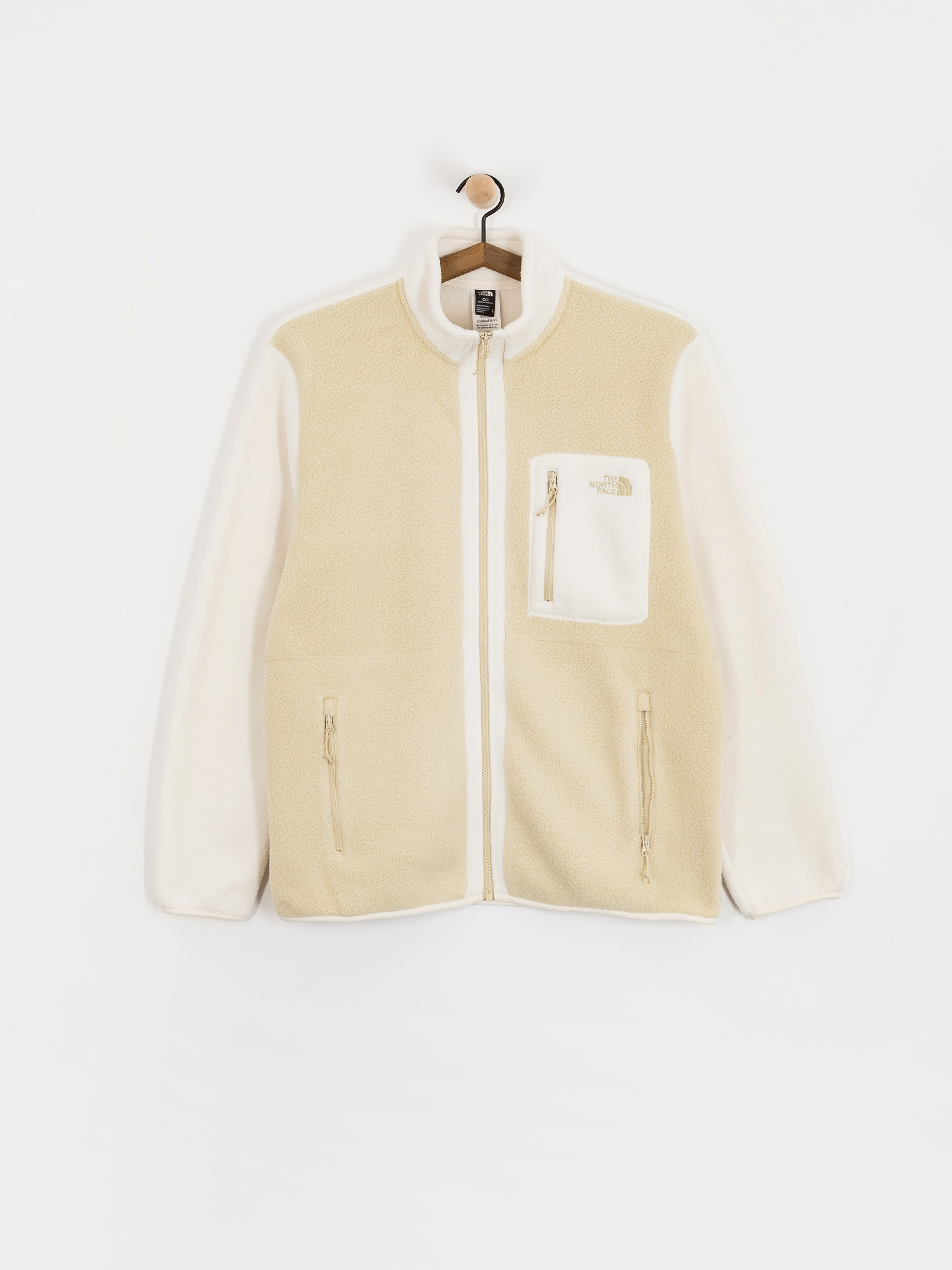 Pánsky Flísová mikina The North Face Yumiori (gravel/white dune/grave)