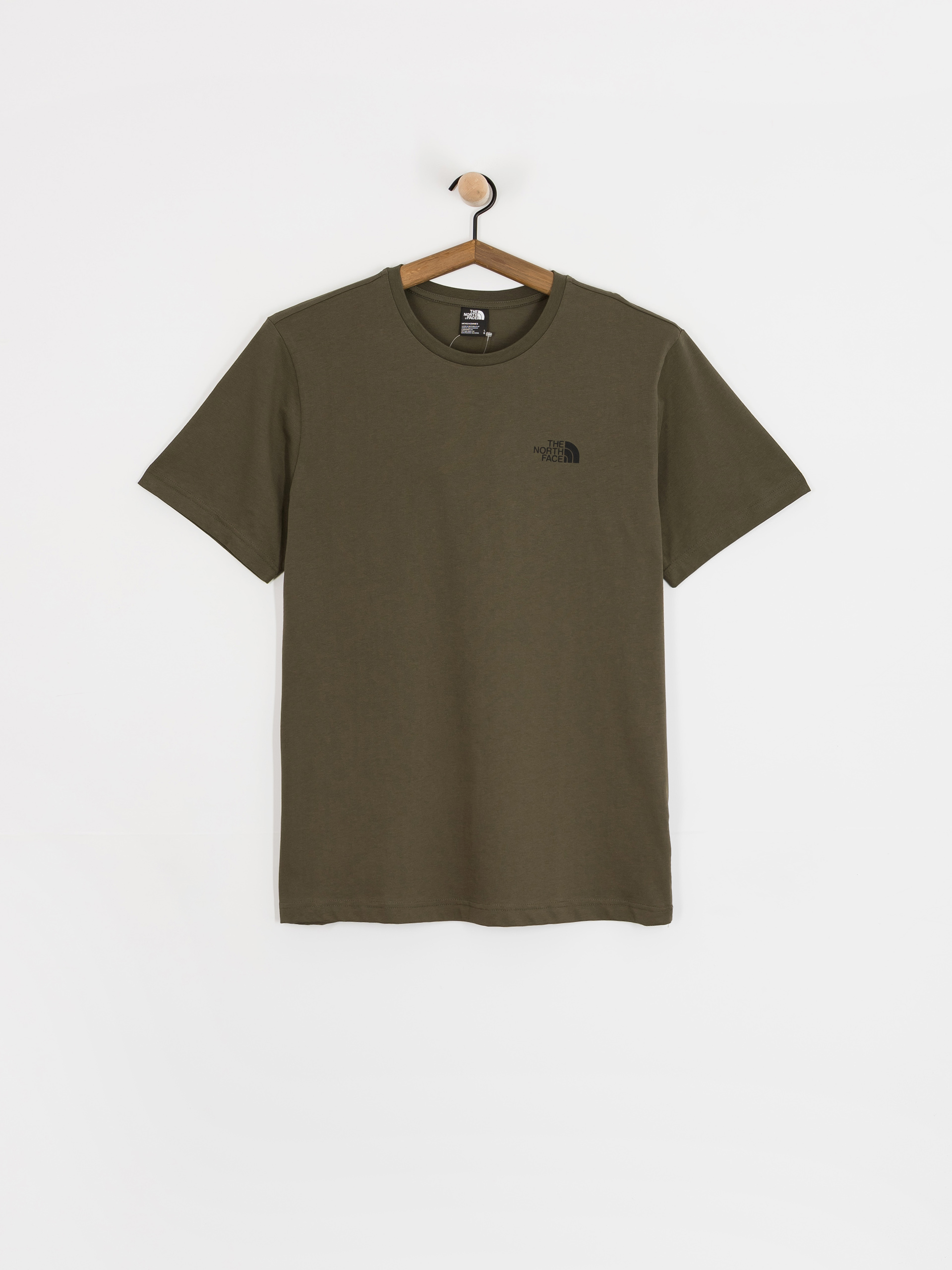 Tričko The North Face Box Nse Edge Of Light Infill (new taupe green/tnf bla)