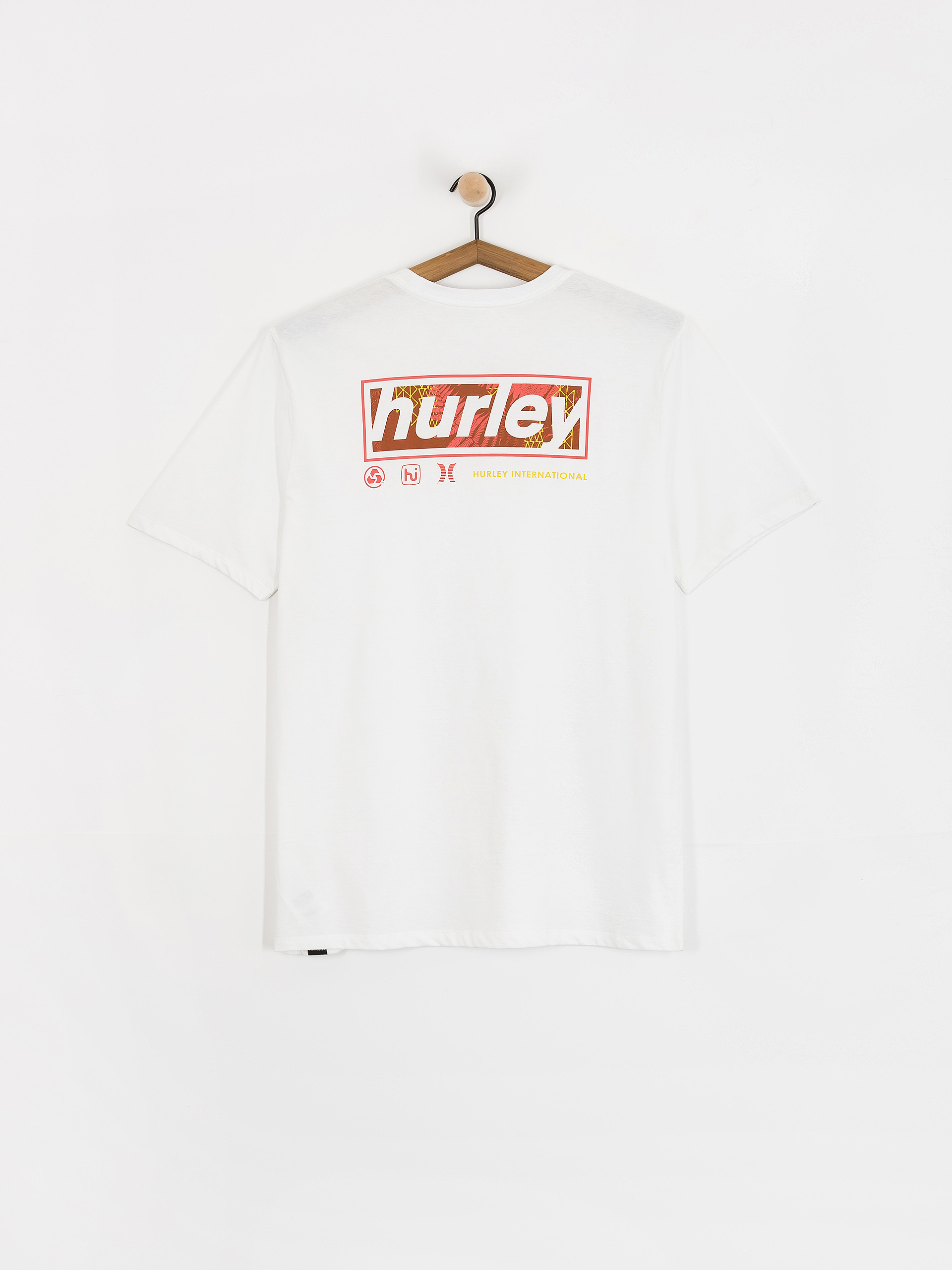 Tričko Hurley Throwback Fill (white)