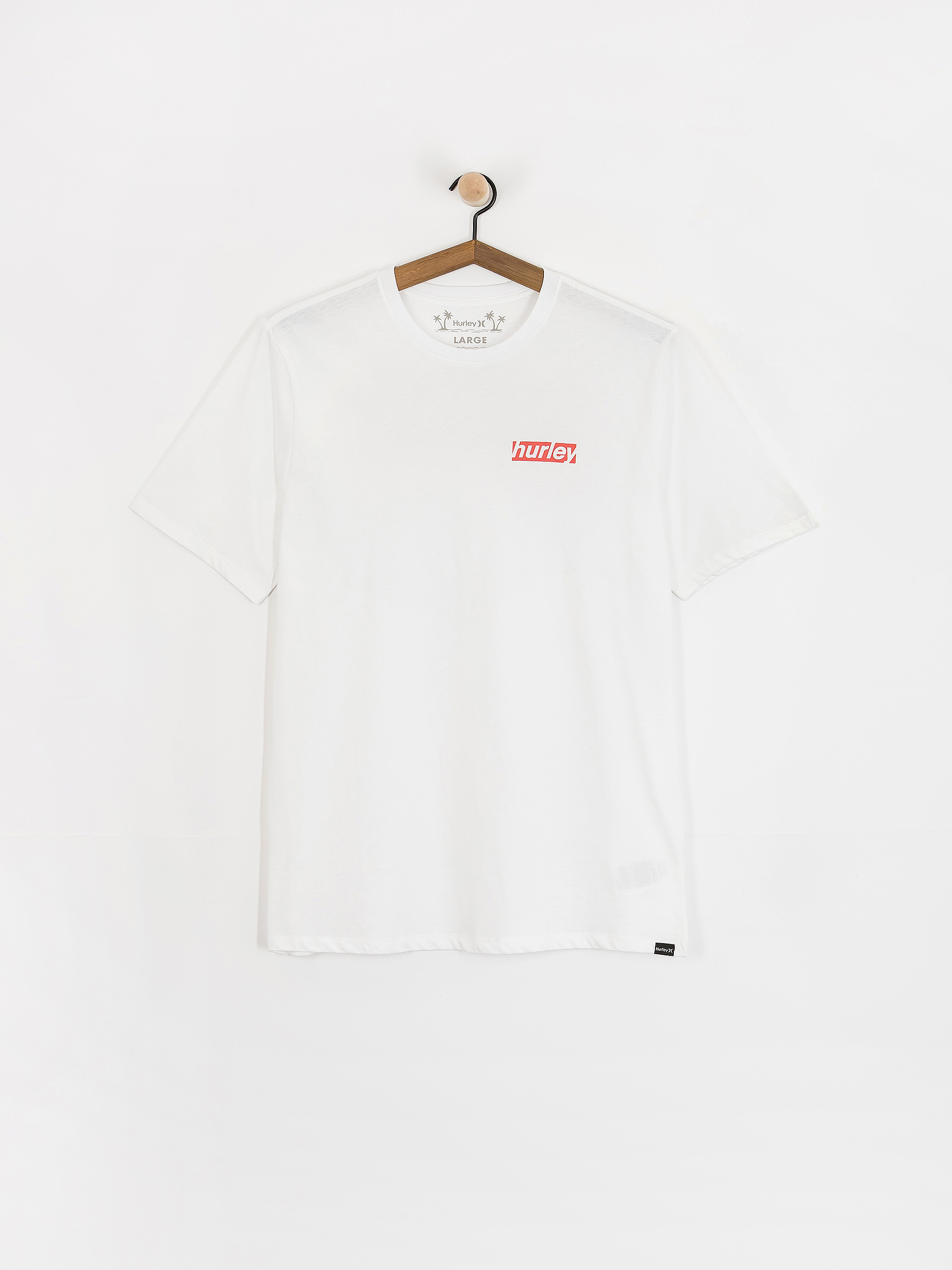 Tričko Hurley Throwback Fill (white)