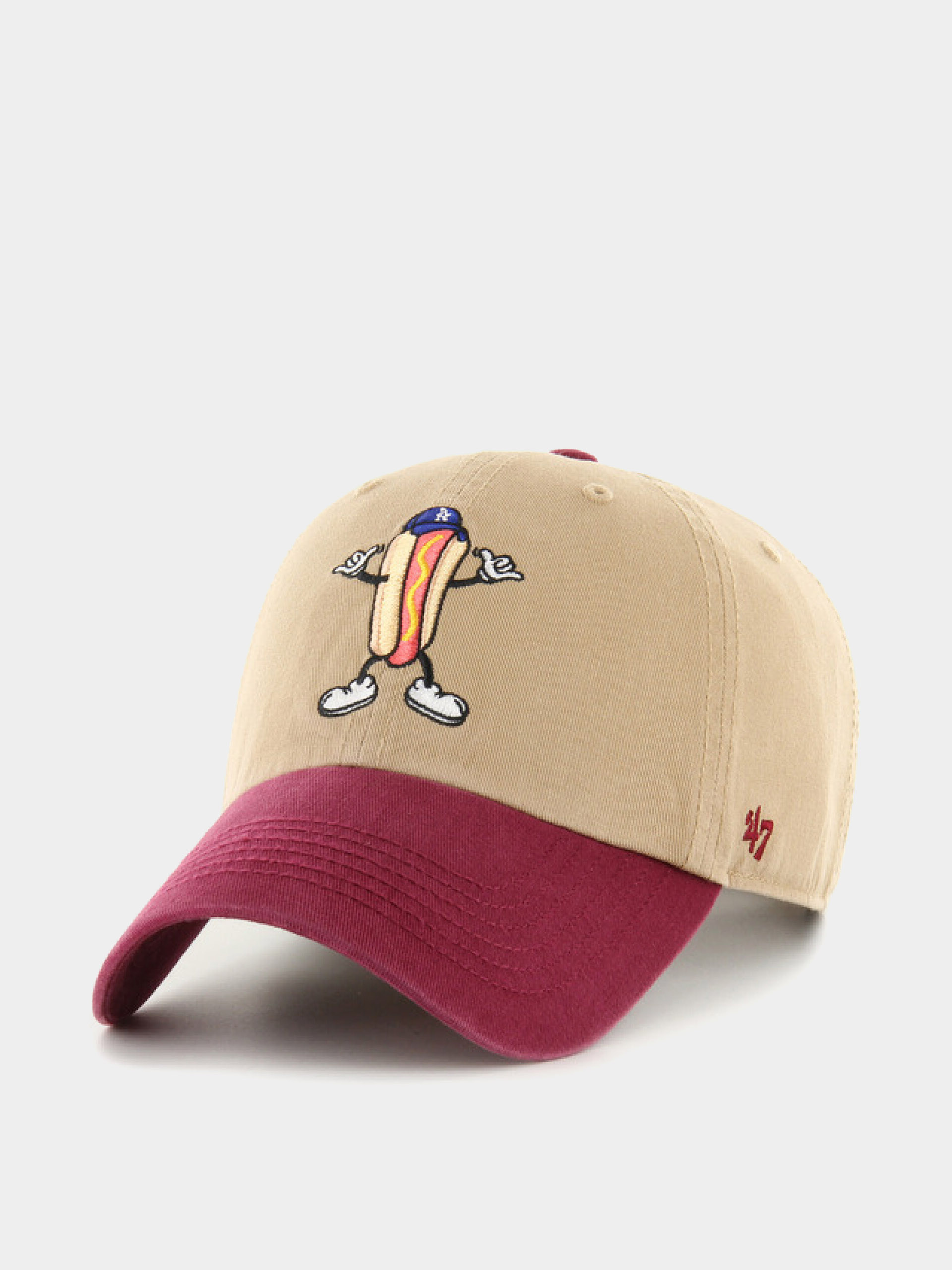 Šiltovka 47 Brand MLB Los Angeles Dodgers Khaki Cartoon Icon