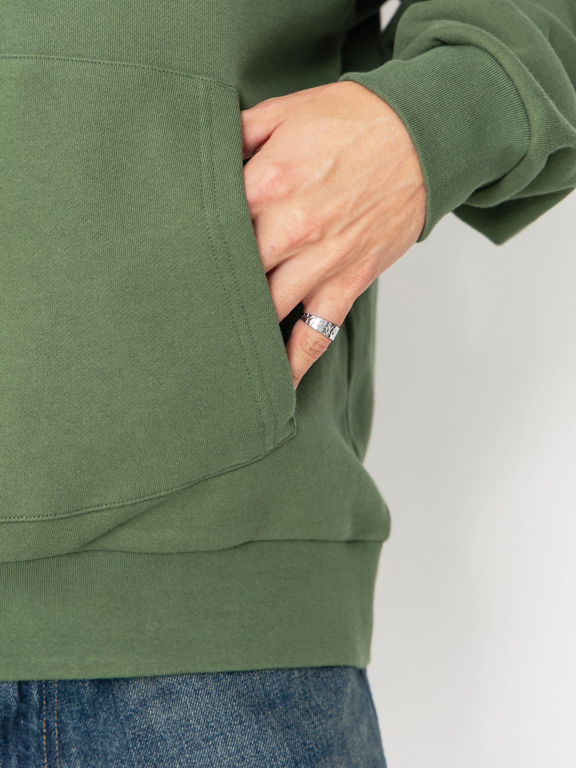 Mikina s kapucňou RipNDip Nermal Fest HD (light olive)