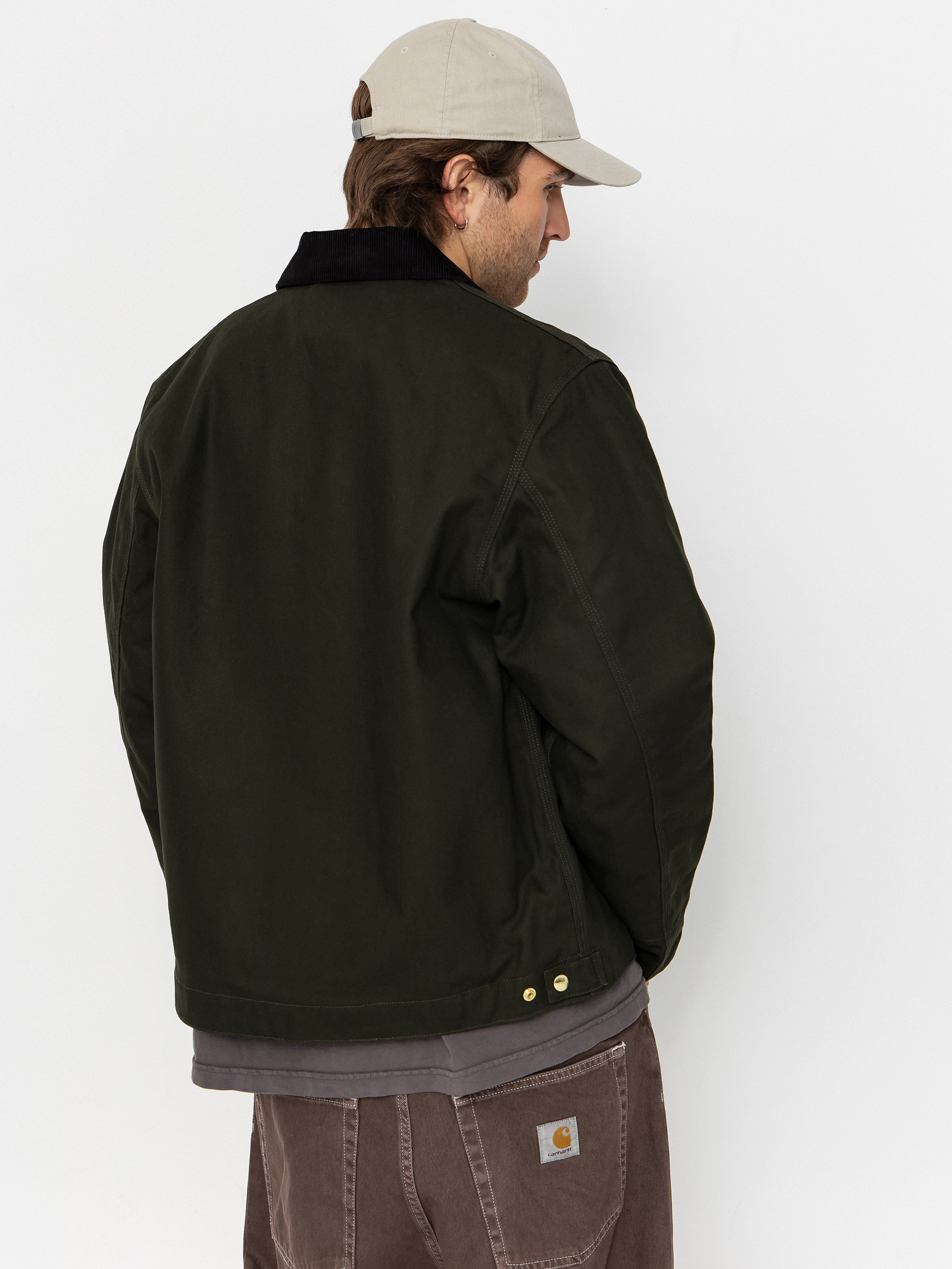 Bunda Carhartt WIP Detroit (olive/black/rigid)