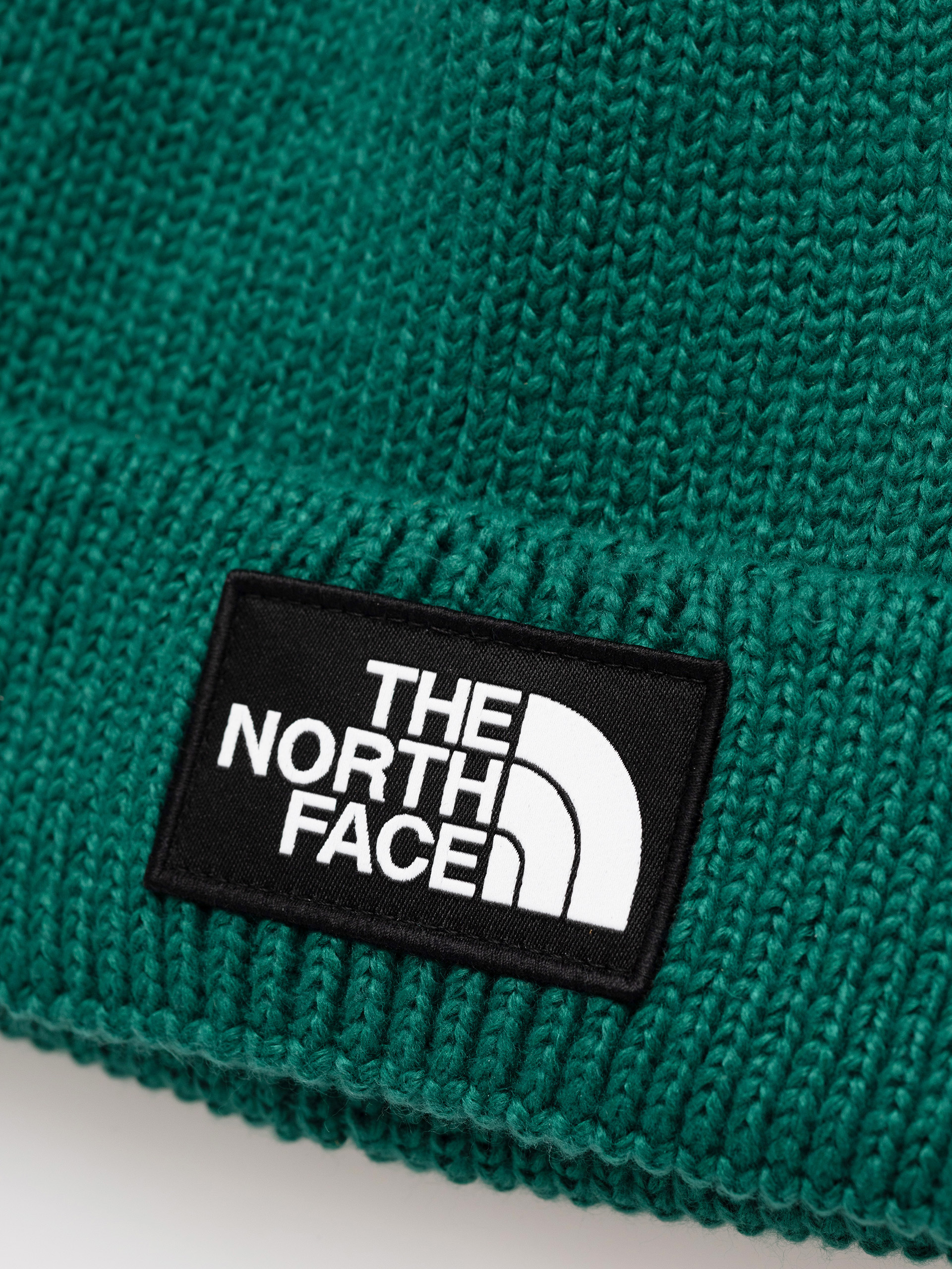 Čiapka The North Face Tnf Logo Box Cuffed (evergreen)