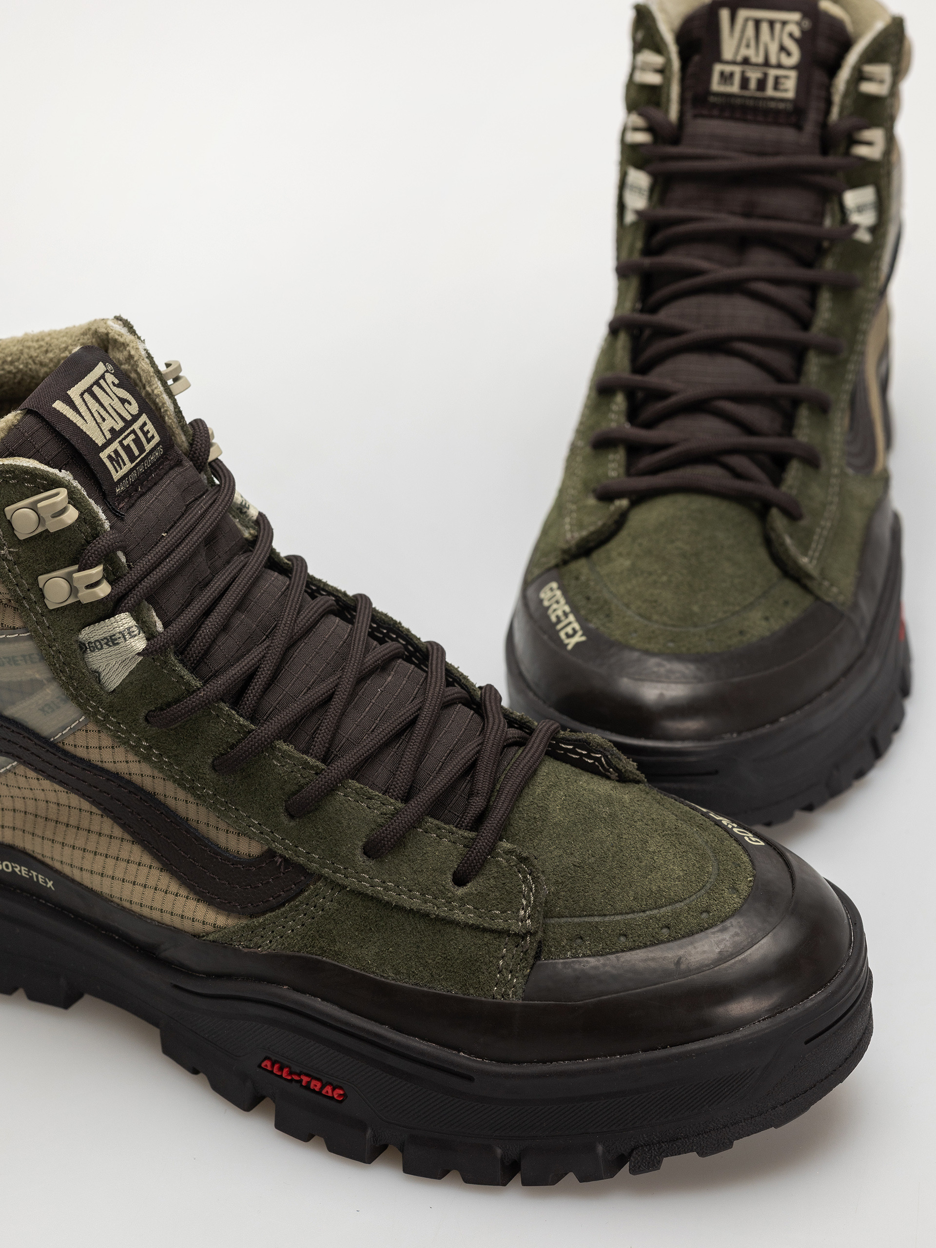 Topánky Vans Mte Sk8 Hi Gore Tex Insulated (dark green/dark brown)